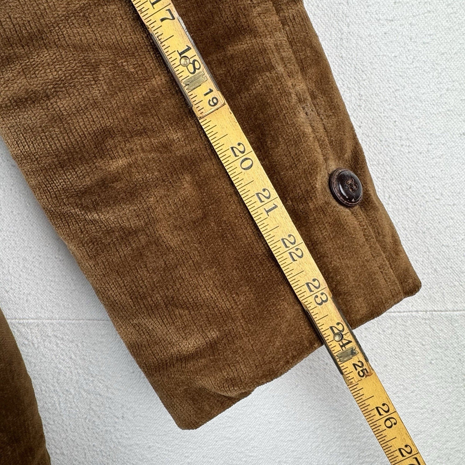 60’s 70’s Vtg Gordon Ferguson Field & Stream Mens 46 Corduroy Belted Overcoat