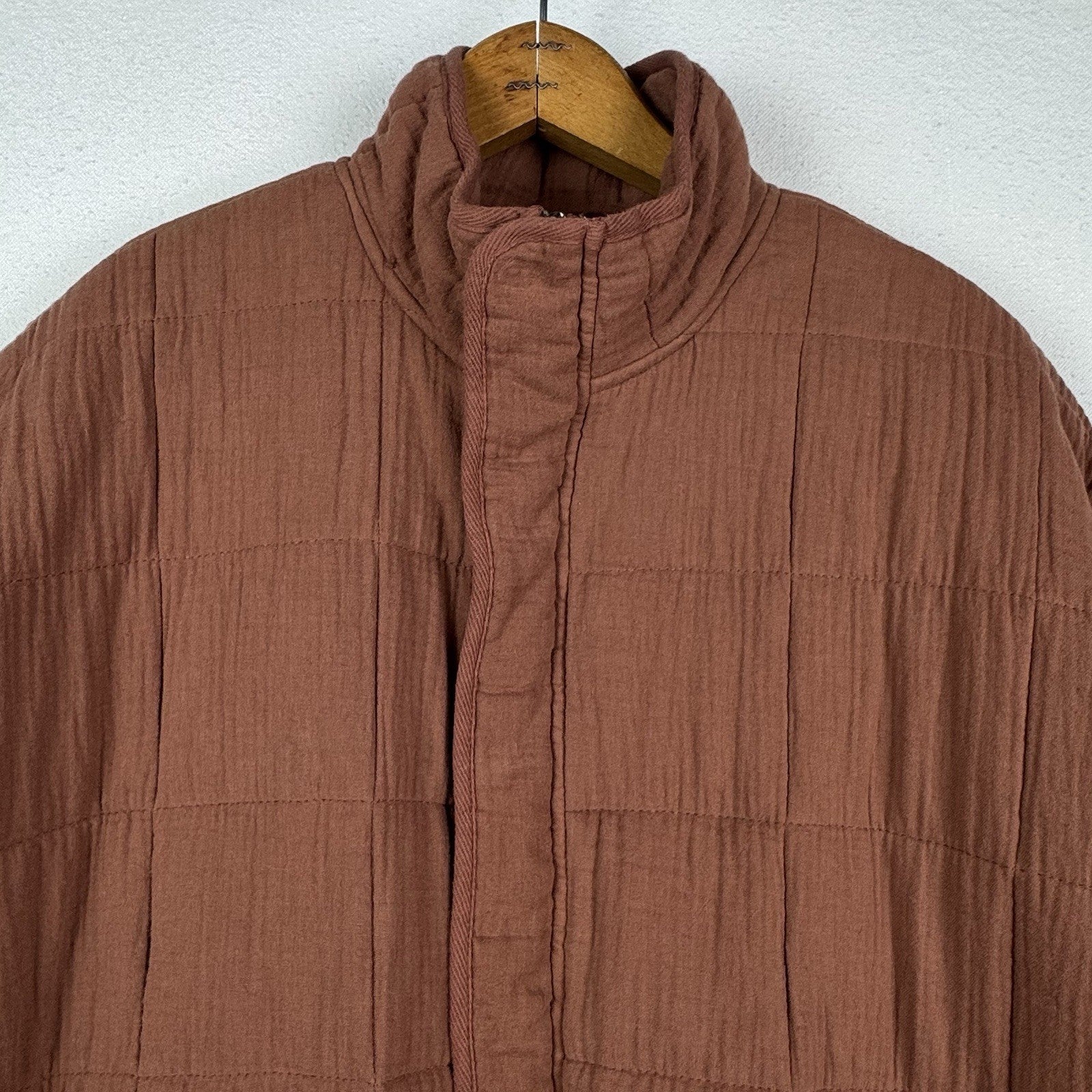 O'Neill Mabeline Women's Quilted Jacket Rustic Brown Size XS