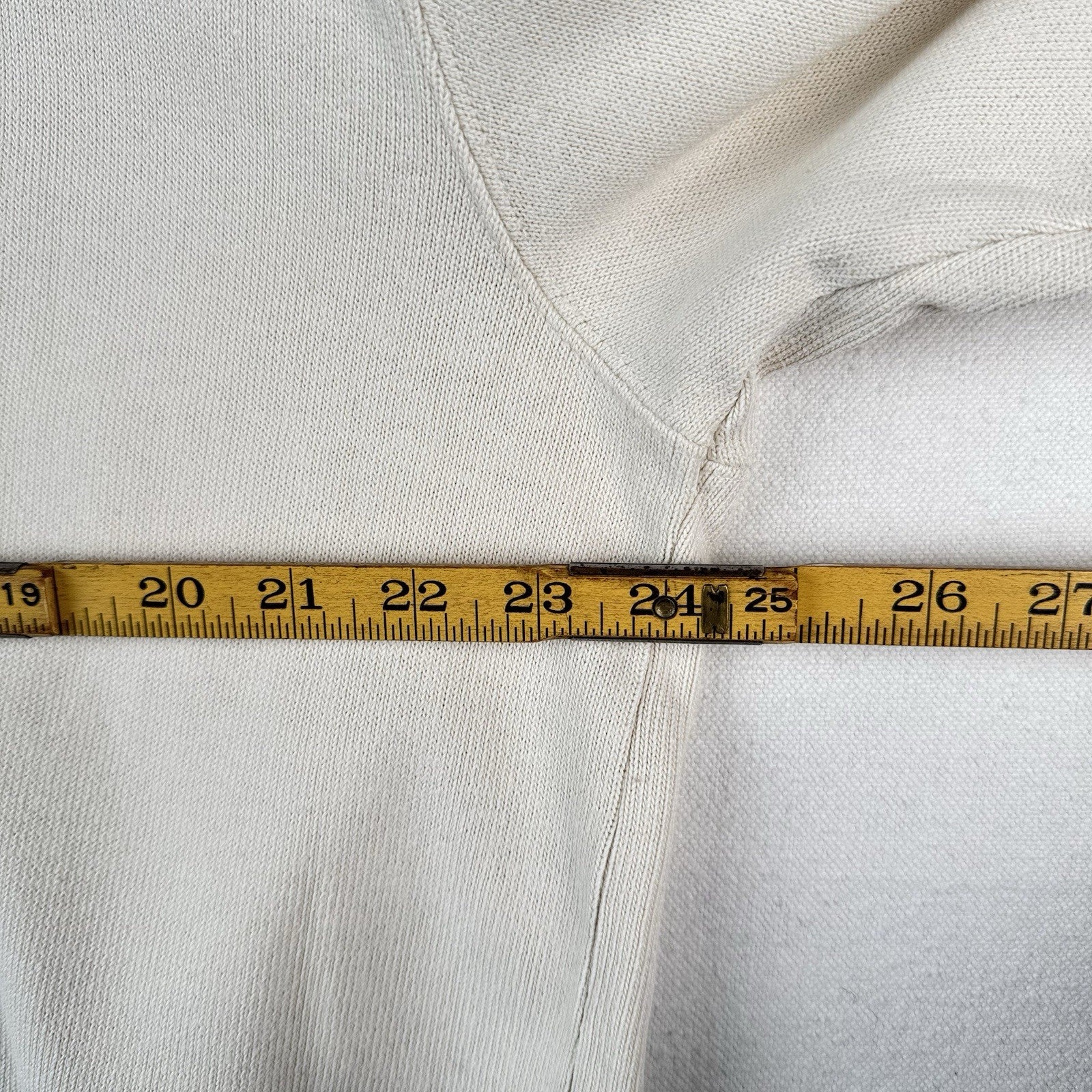 90’s Vtg Polo Sport Sportsman Ralph Lauren Men’s XL Beige Cream 1/4 Zip Sweater