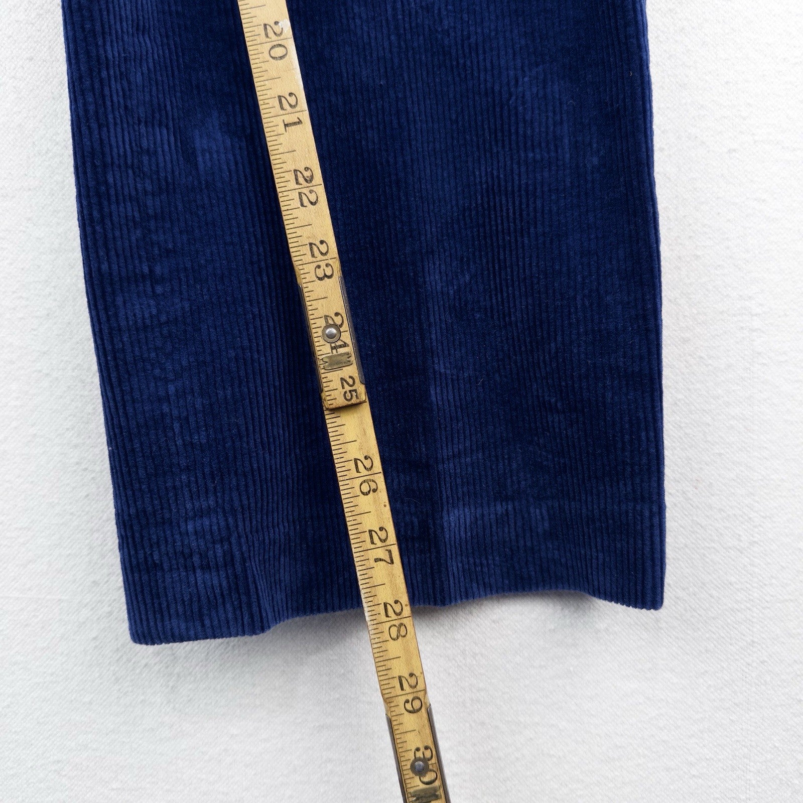 90’s Vtg Polo Ralph Lauren Suffield Corduroy Pant Mens 34x30 Blue Tab Wide Wale