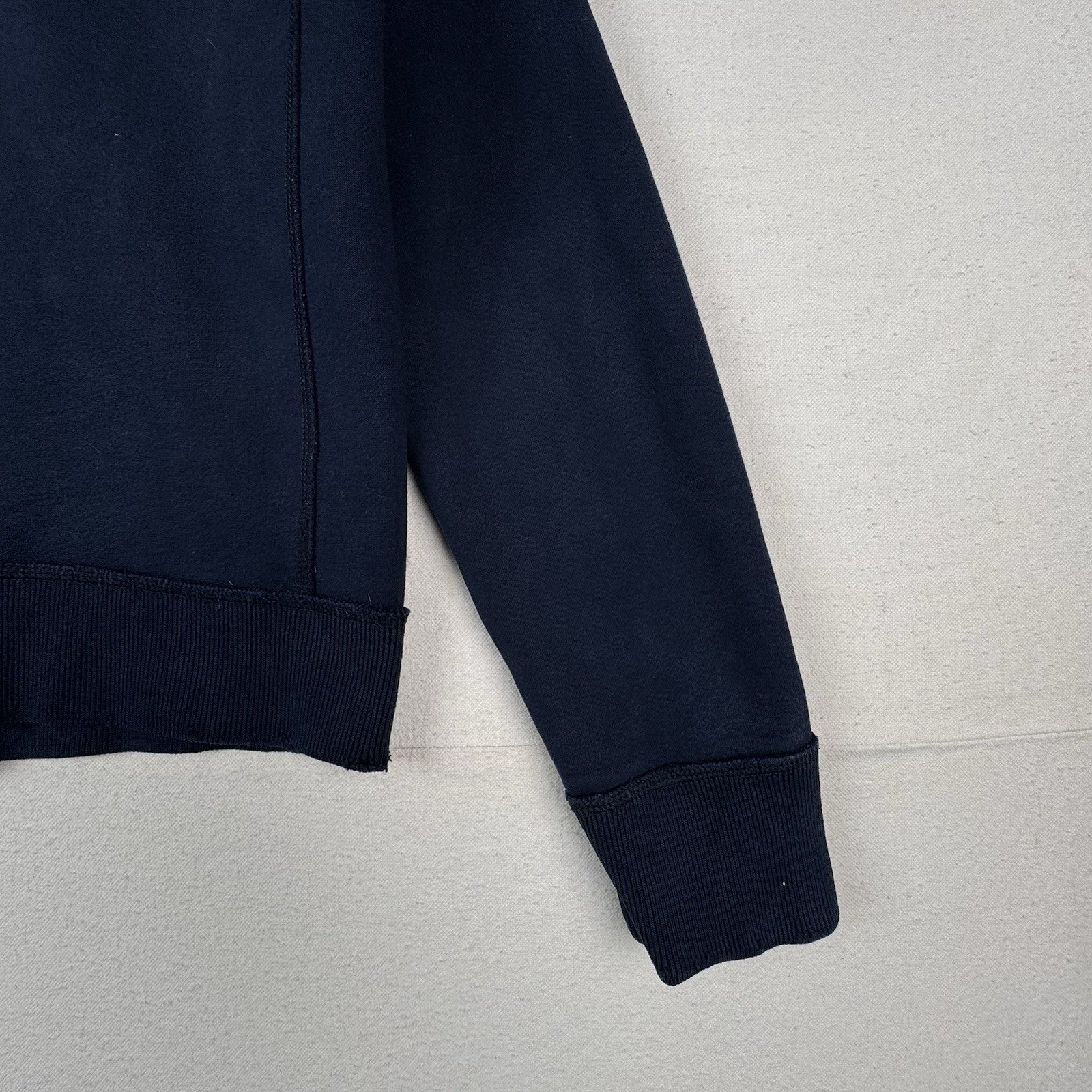 Vintage Abercrombie & Fitch Varsity Zip Up Jacket Mens Large Blue Muscle Fit ‘54