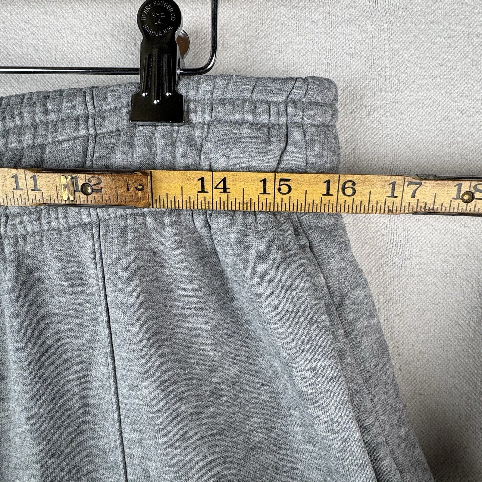 Nike Sportswear Knit Palazzo Women’s Large Wide Leg Sweatpants Grey Heather