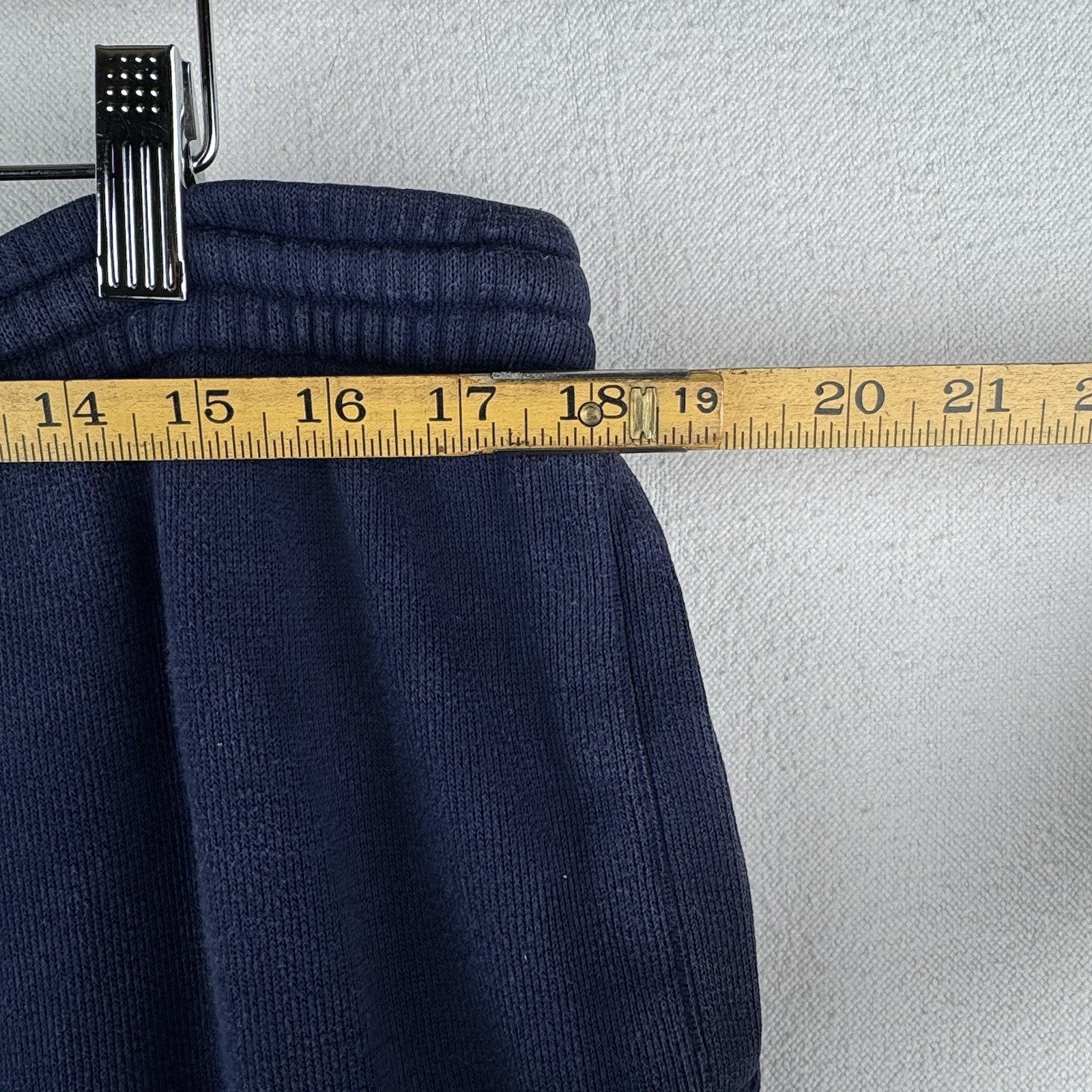 90’s Vtg Polo Ralph Lauren Men’s XL Ribbed Soft Sweatpants Navy Blue Baggy Faded