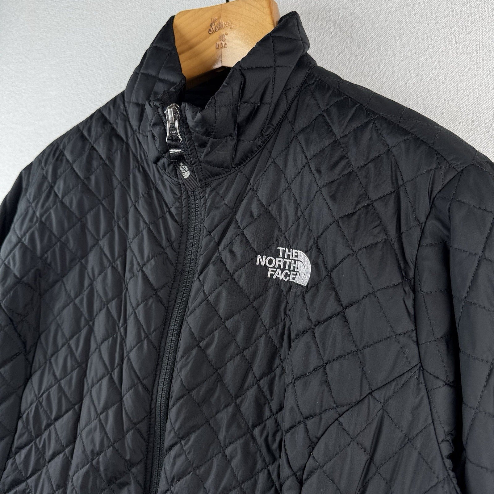 The North Face Women’s Large Black Thermoball Quilted Insulated Puffer Jacket