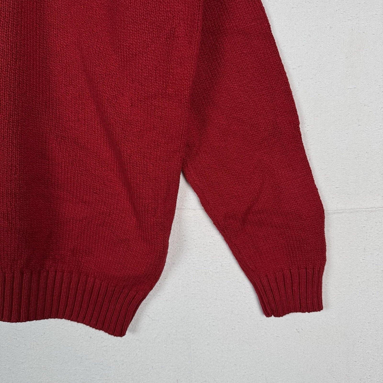 Vintage Polo Ralph Lauren Sweater Men Tall 3XLT Red Pullover Pony Logo Crewneck