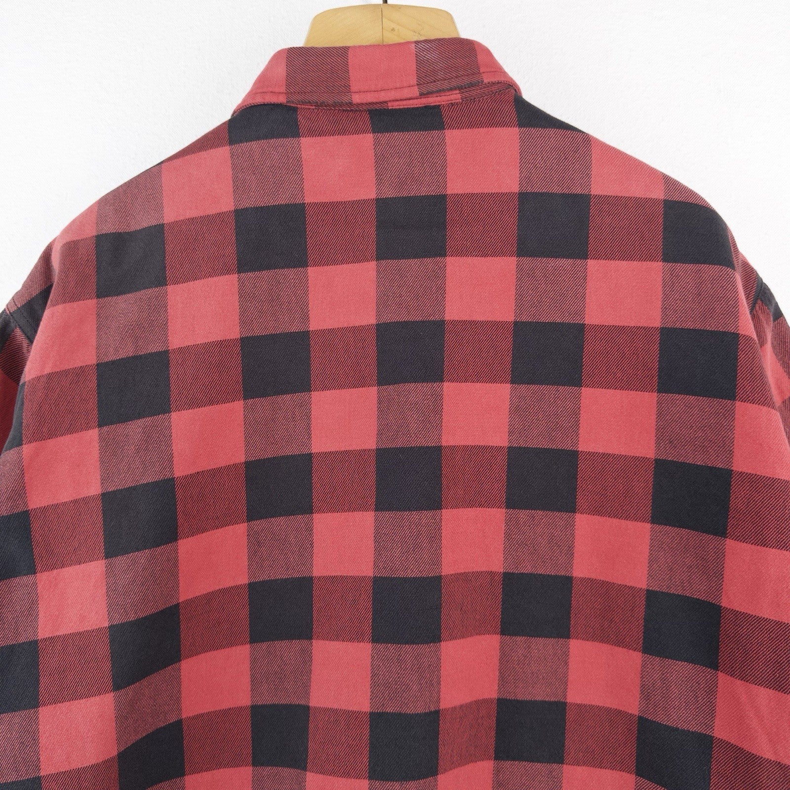 90’s Polo Ralph Lauren XL Farrell Insulated Lined Buffalo Flannel Shirt Jacket