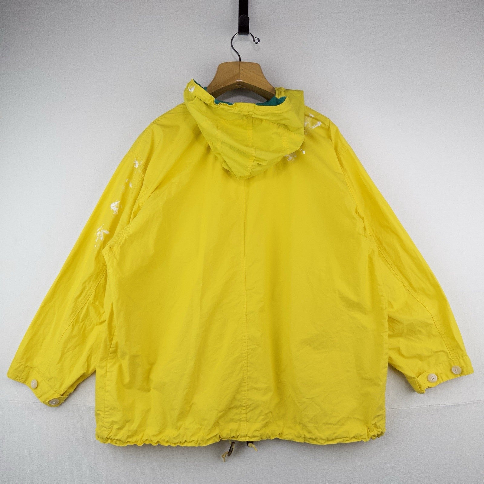 80’s Vtg Ralph Lauren Circle Logo Yellow Painted Marsh Summer Jacket Men’s Large