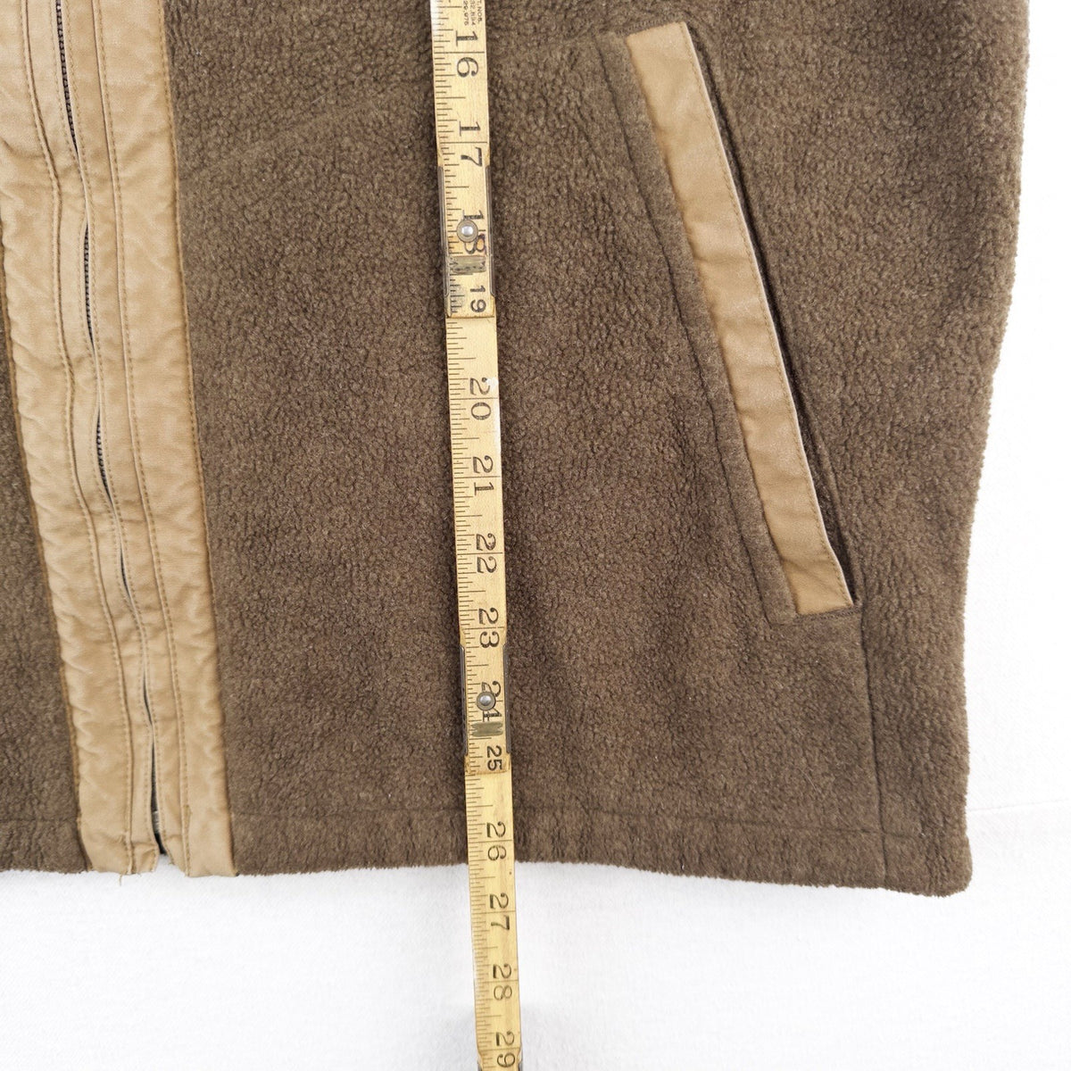 90’s Vtg LL Bean Wool Blend Vest Men’s Large Regular Brown