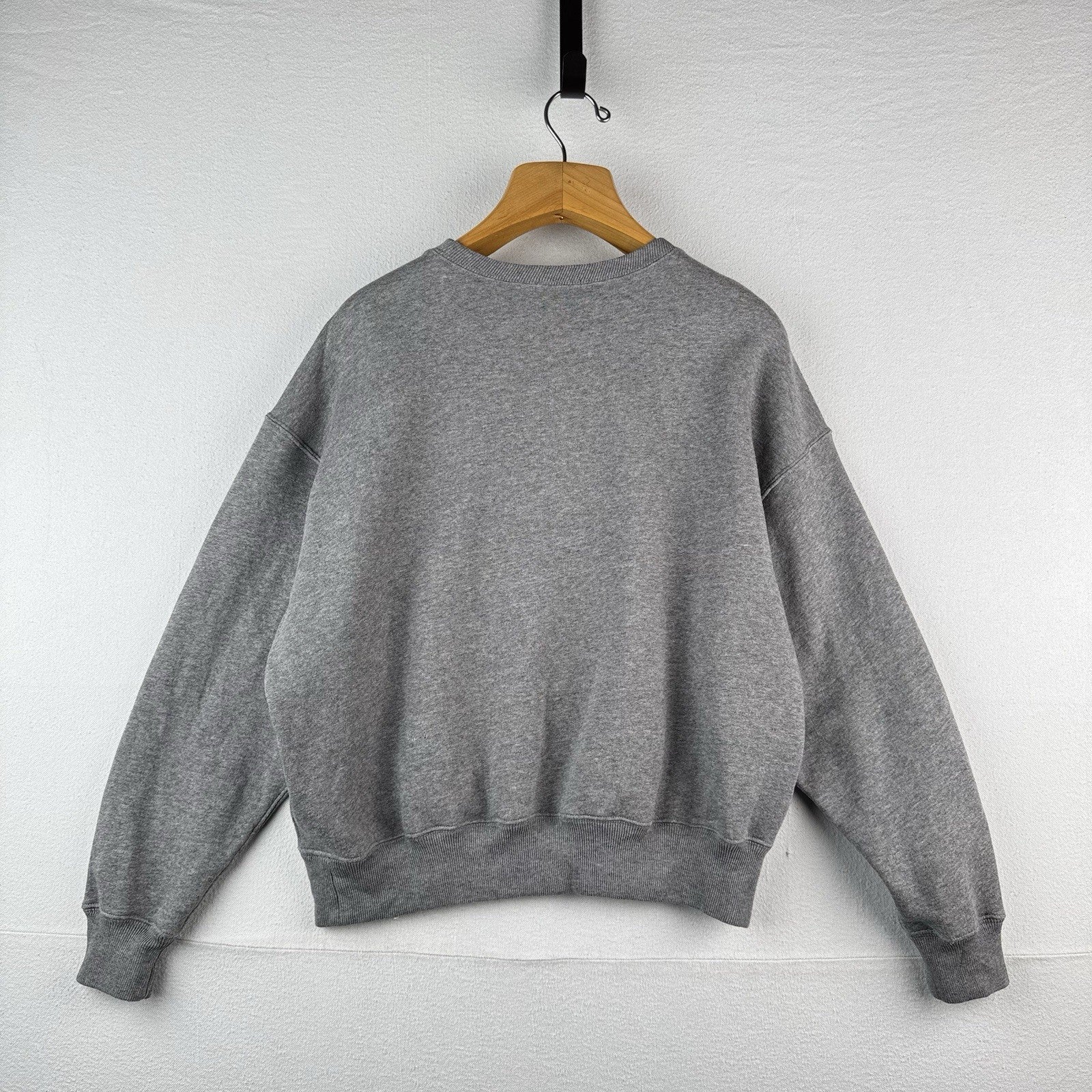 Polo Ralph Lauren Sweatshirt Women’s M Gray Crewneck Pony Logo Fleece *Read