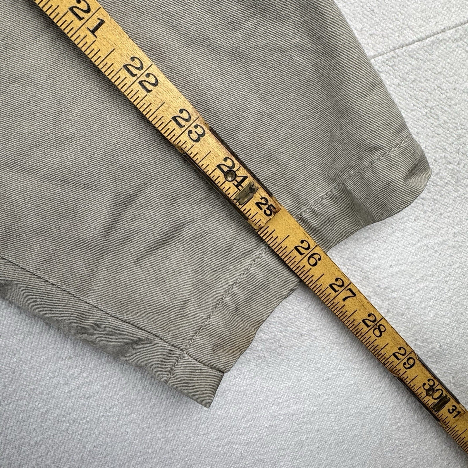 Vintage Polo Jeans Co Ralph Lauren Anorak Hoodie Mens L Tan Beige Jacket *Read