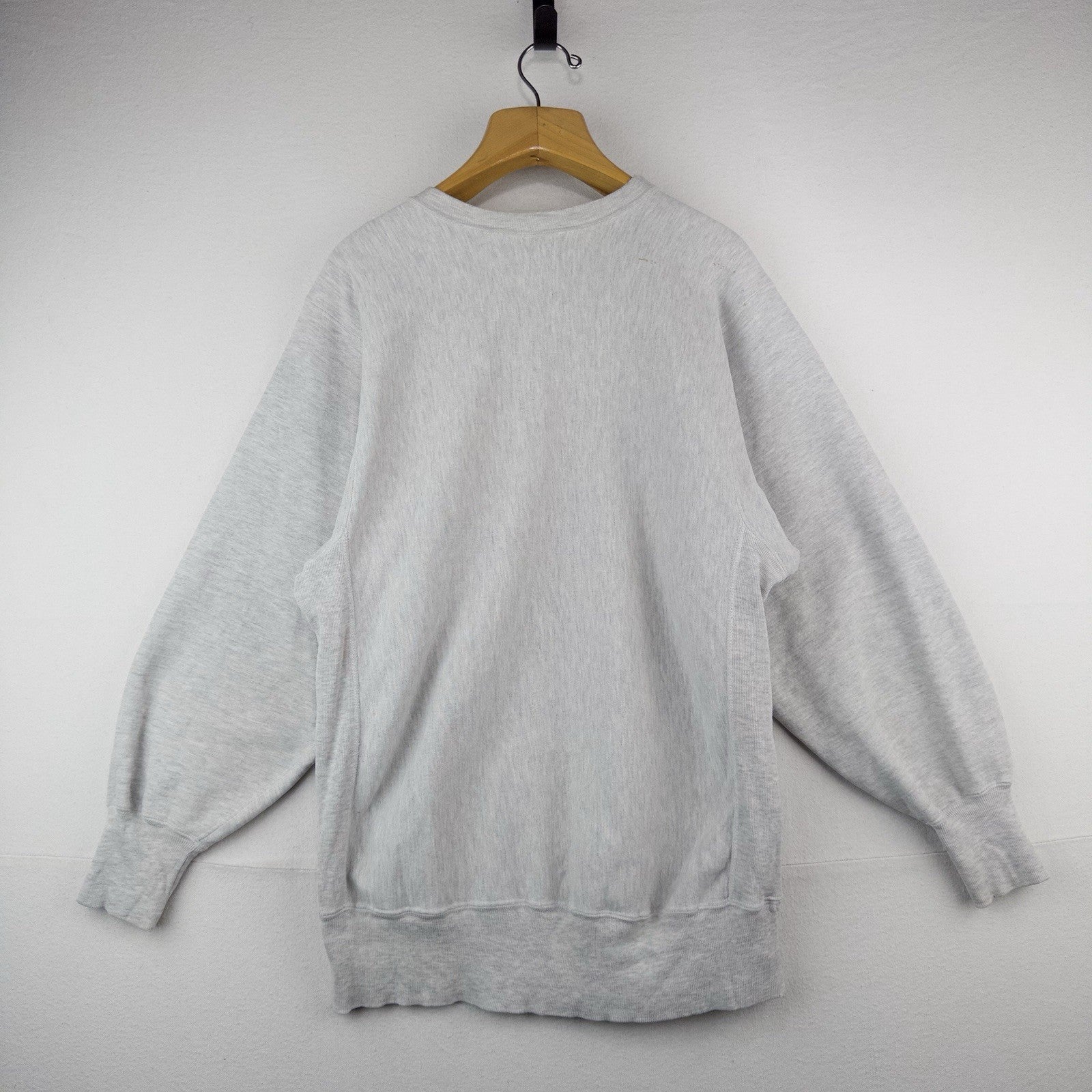 80’s Vtg Champion Creighton Law Reverse Weave Crew Sweatshirt 2XL Gray Made USA