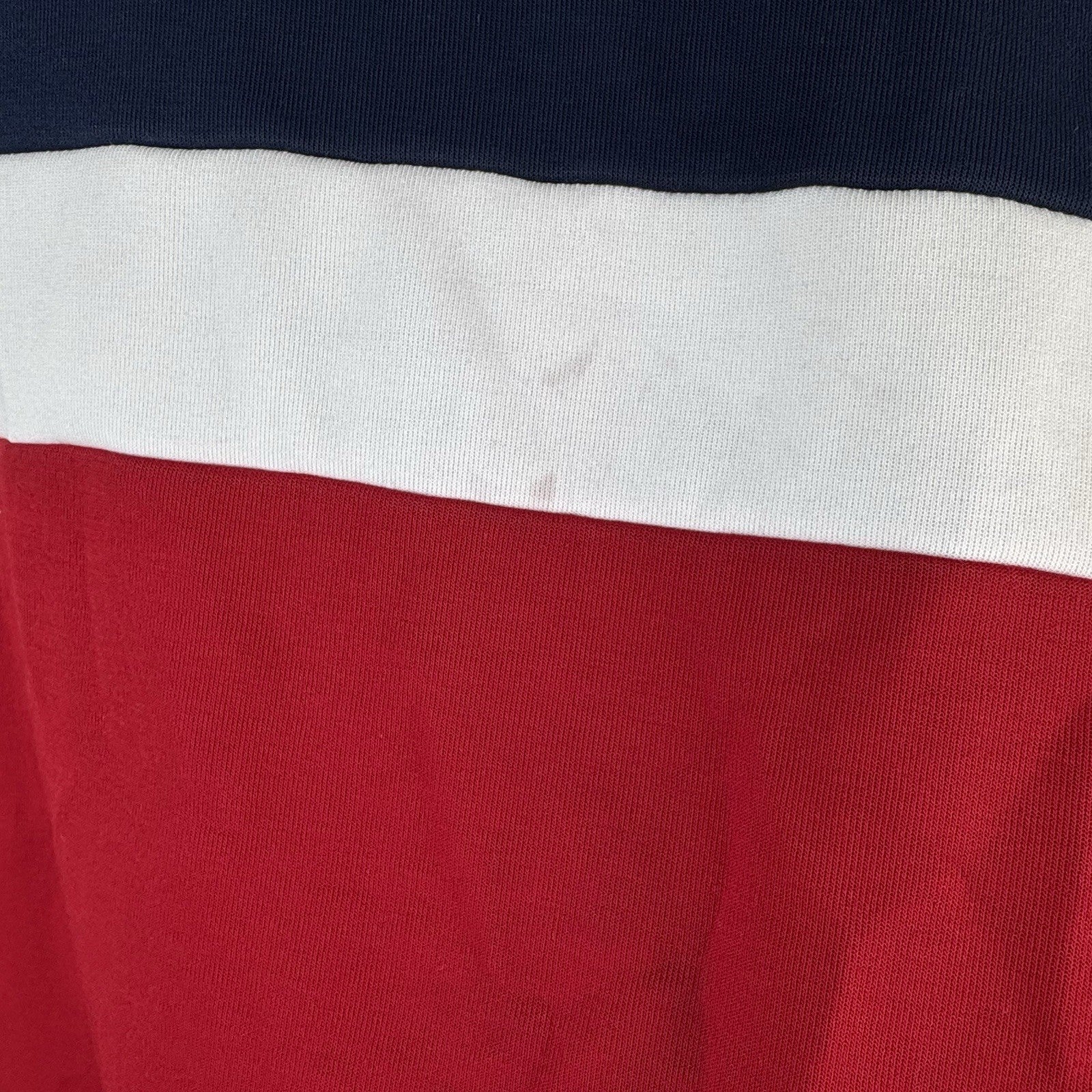 Polo Ralph Lauren Men's L Full Zip Red White Blue USA Flag Track Jacket Big Pony