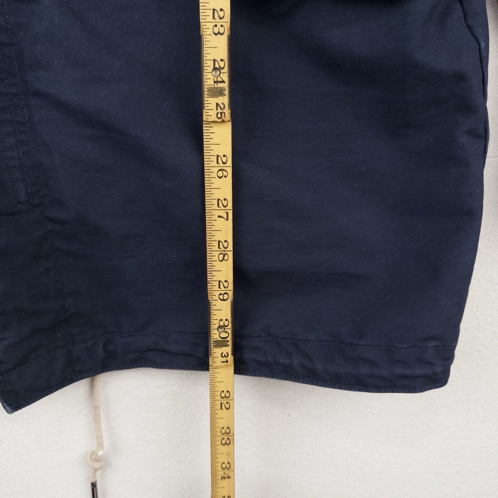 Vintage Abercrombie Fitch Hooded Utility Field Jacket Men’s M Blue Full Zip