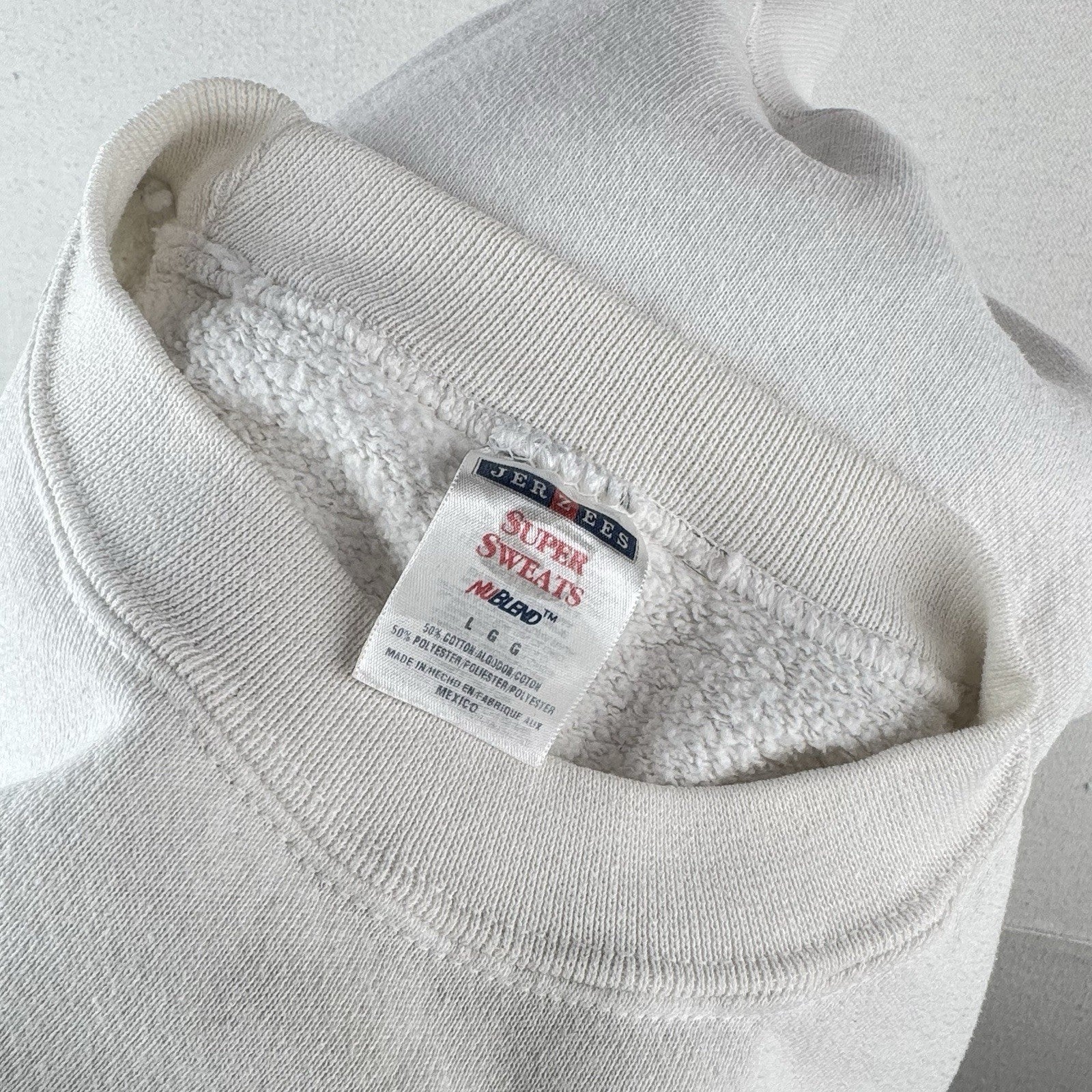 90’s Vtg St. Johns University Est 1886 Crewneck Sweatshirt Men’s Large White