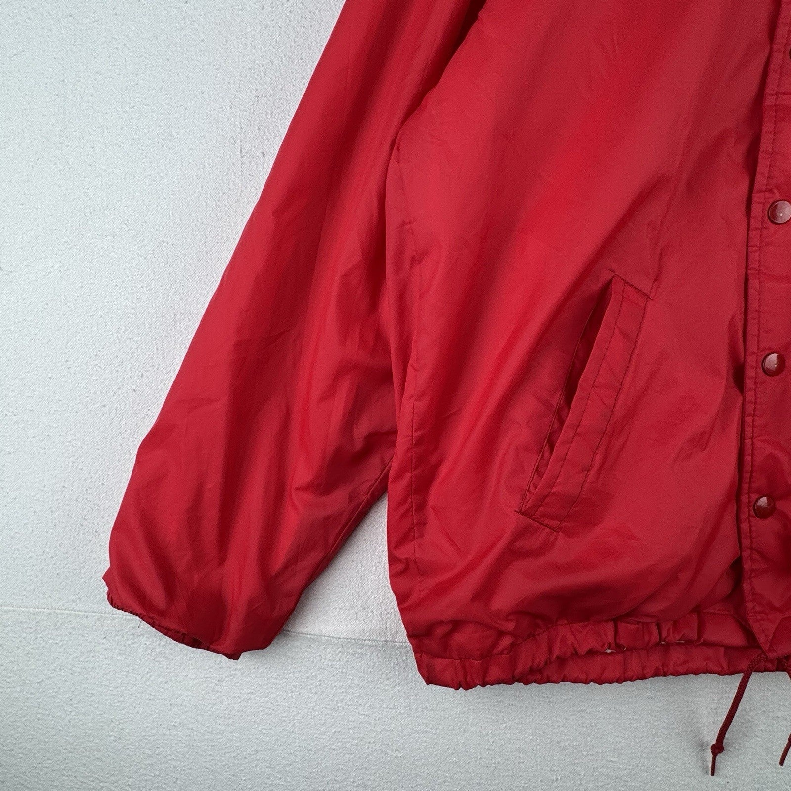 1974 Champion Running Man Long Island Tomahawk Lacrosse Champs Coach Jacket M