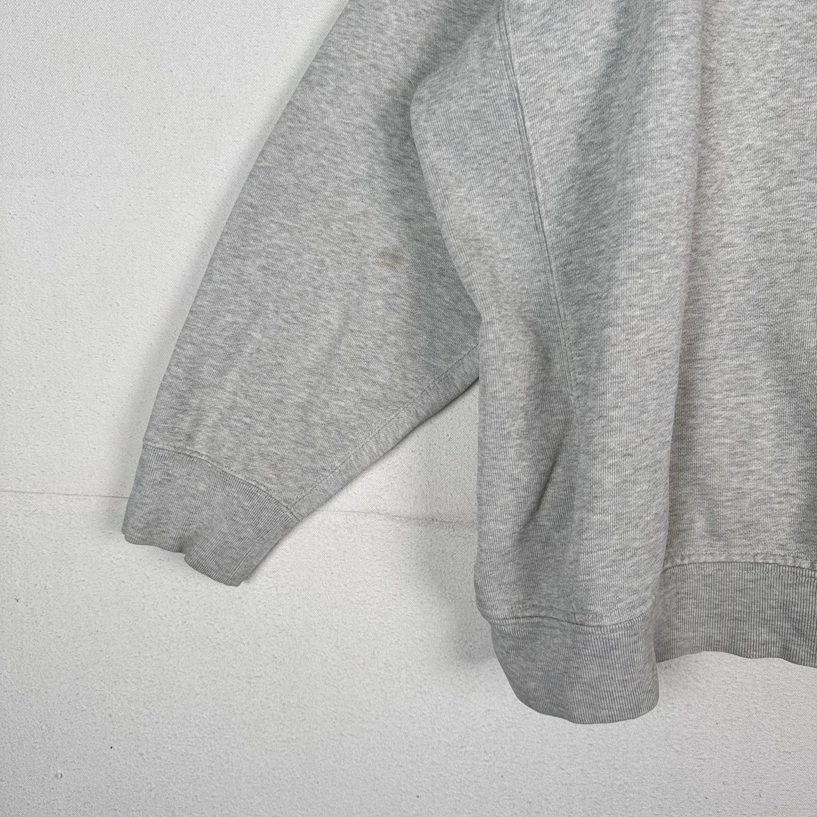 Vtg Polo Ralph Lauren Thermal Hoodie Men’s 2XB Full Zip Gray Sweatshirt *Read
