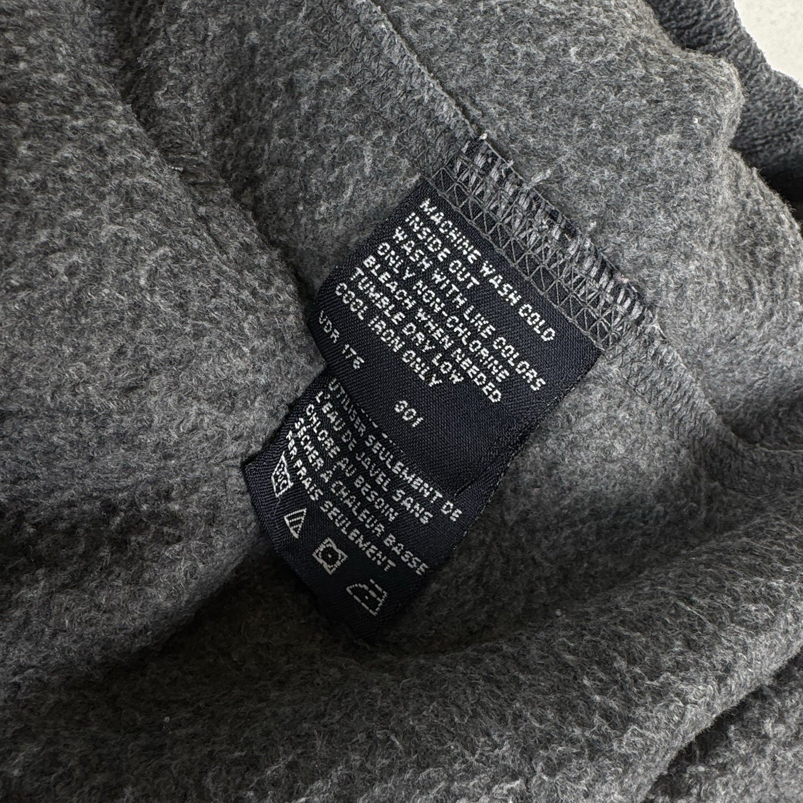 Nautica Men’s Fleece Sweatpants Gray Size Medium Pockets