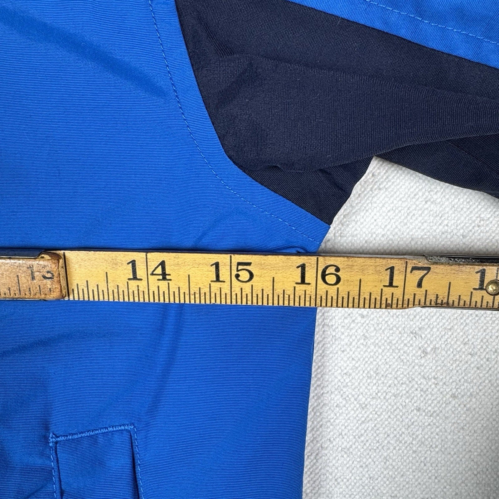 Nautica Jacket Windbreaker Spell Out Toddler Kids Sailing 4T Blue Stowaway Hood