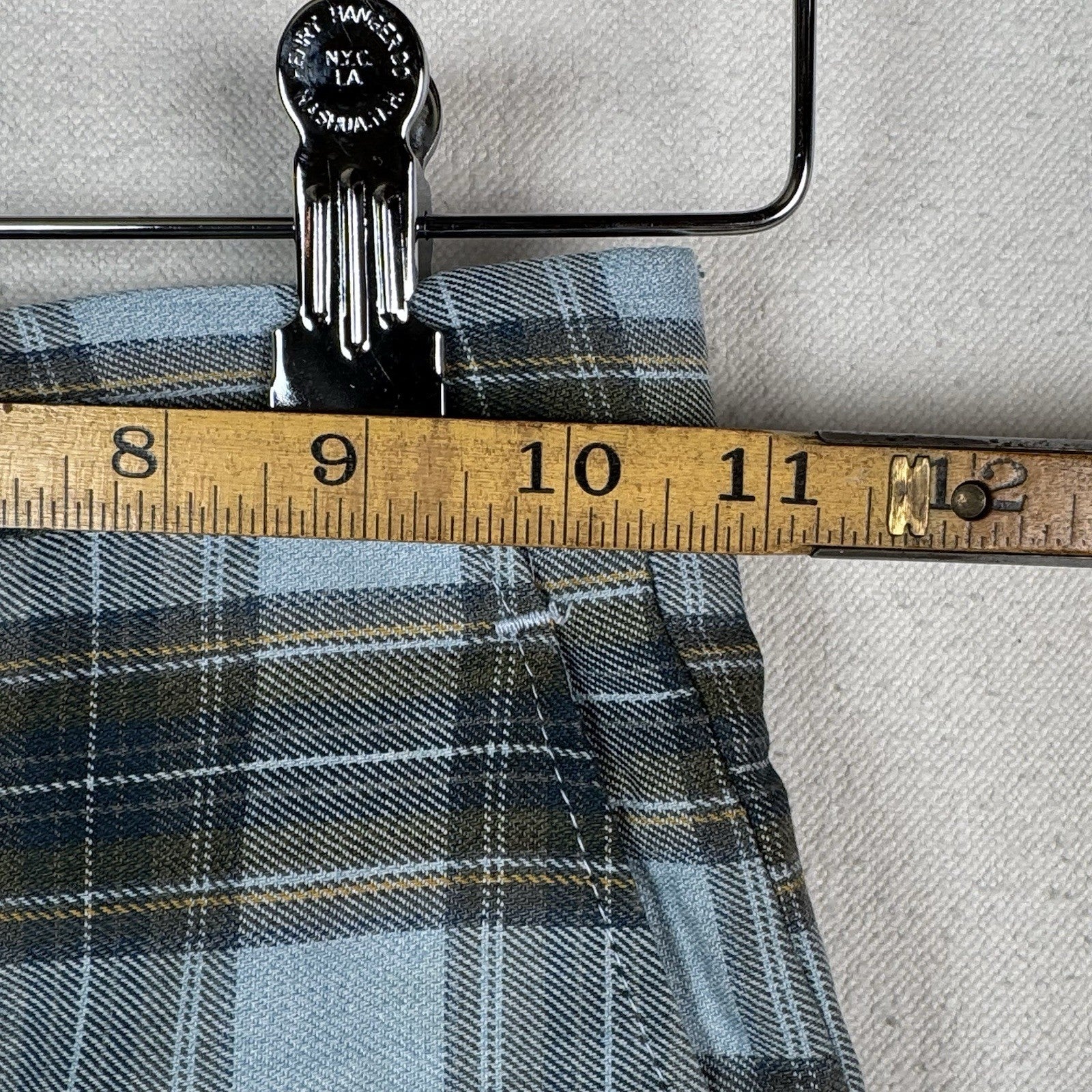 Vintage Lord And Taylor Kids Plaid Pants Blue Vail Sweatshirt Set 4-5T Preppy