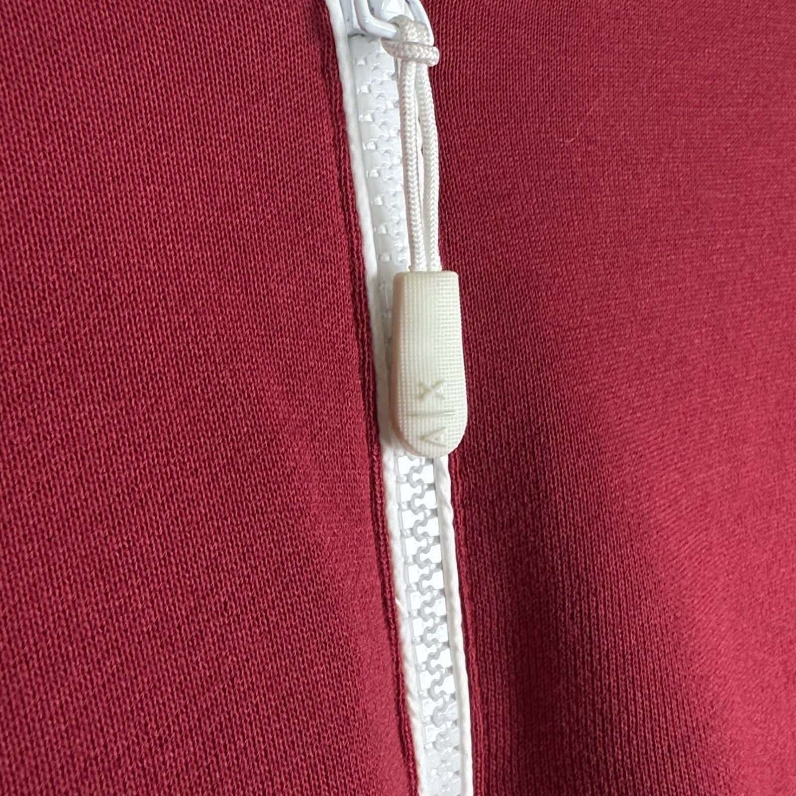 Armani Exchange Maroon Red Black White Bomber Jacket Men’s Large