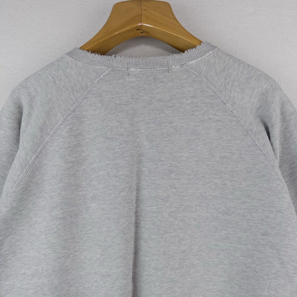 90’s Vtg Polo Ralph Lauren Sweatshirt Men’s M Gray 100% Cotton *Distressed