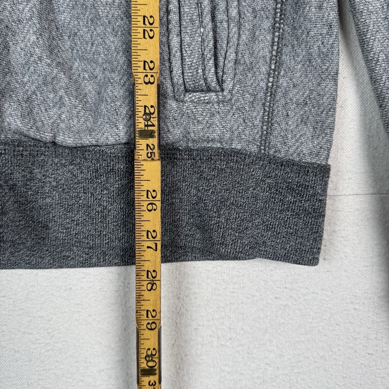 Abercrombie & Fitch Men’s M Gray Shawl Collar Cardigan Sweater Grandpa Style