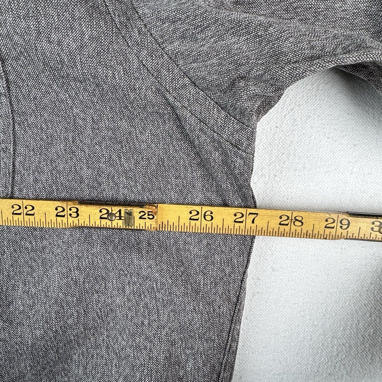 90’s Vintage Polo Ralph Lauren Men’s XL Cotton Workshirt Grey Brown