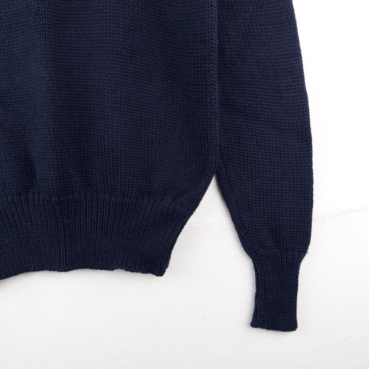 80’s Vtg Peterborough Row X Bloomingdales Boat Neck Wool Heavy Blue Sweater L