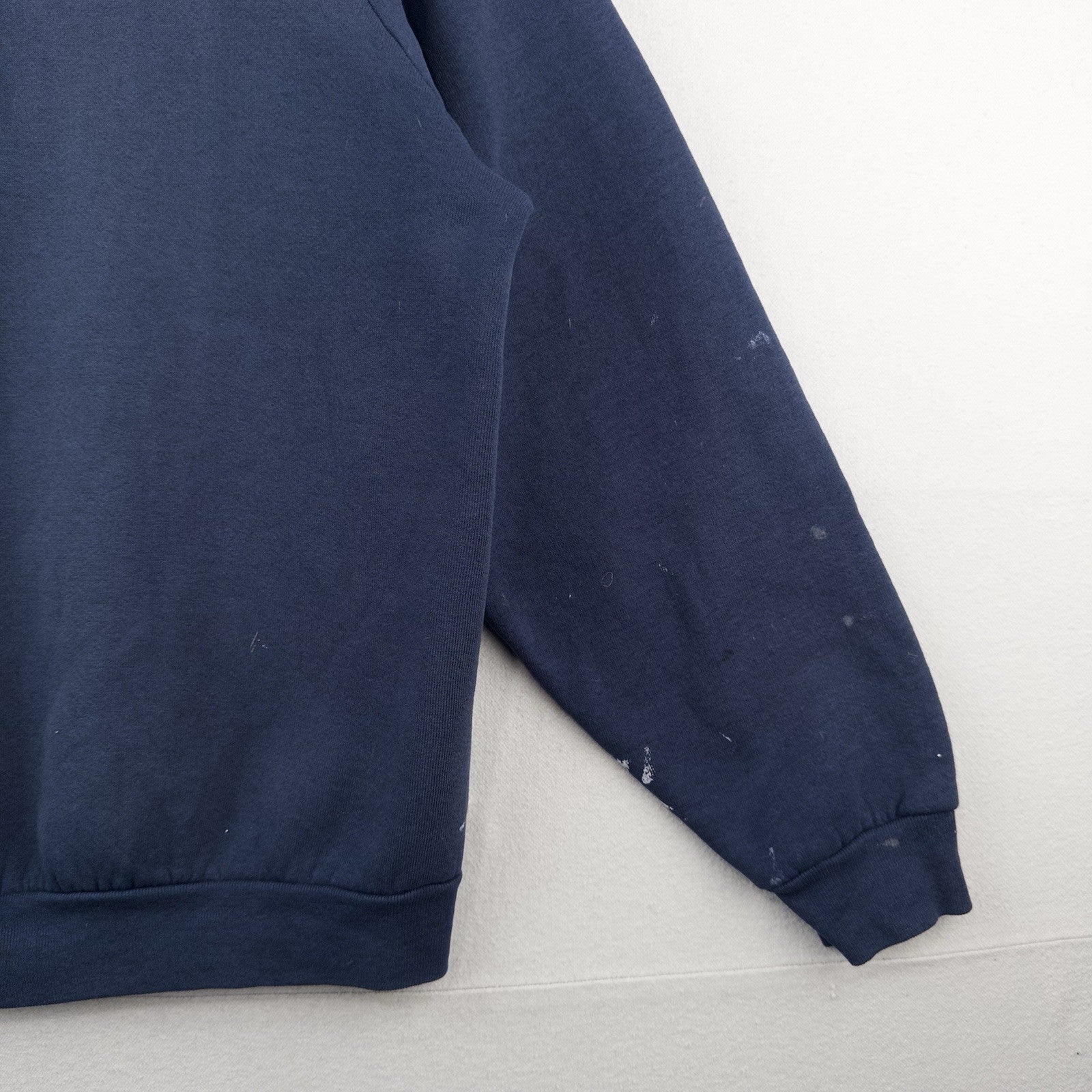 80’s Vtg Oxford University Raglan Crewneck Sweatshirt Men’s Large Blue Made USA