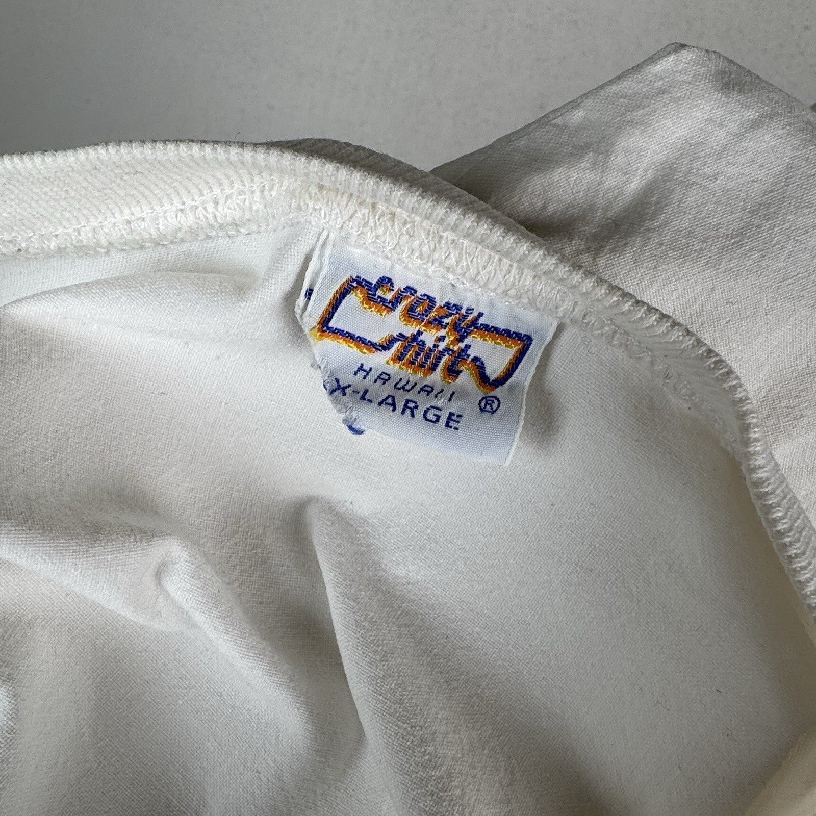 Vintage 80s /90s Aspen Mountain Snow Pullover White Embroidered Made In USA