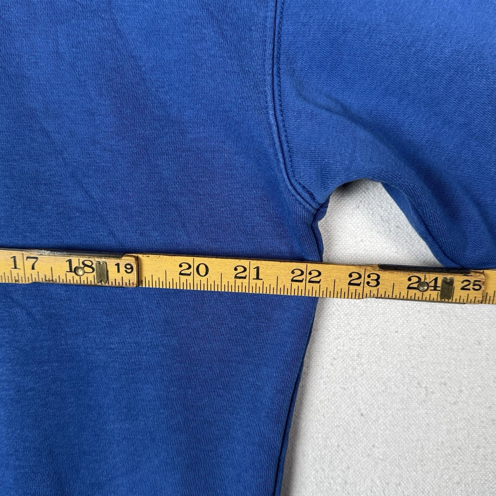 Vintage Gap Sweatshirt Men’s Imperial Blue Crewneck Spell Out Fleece Large