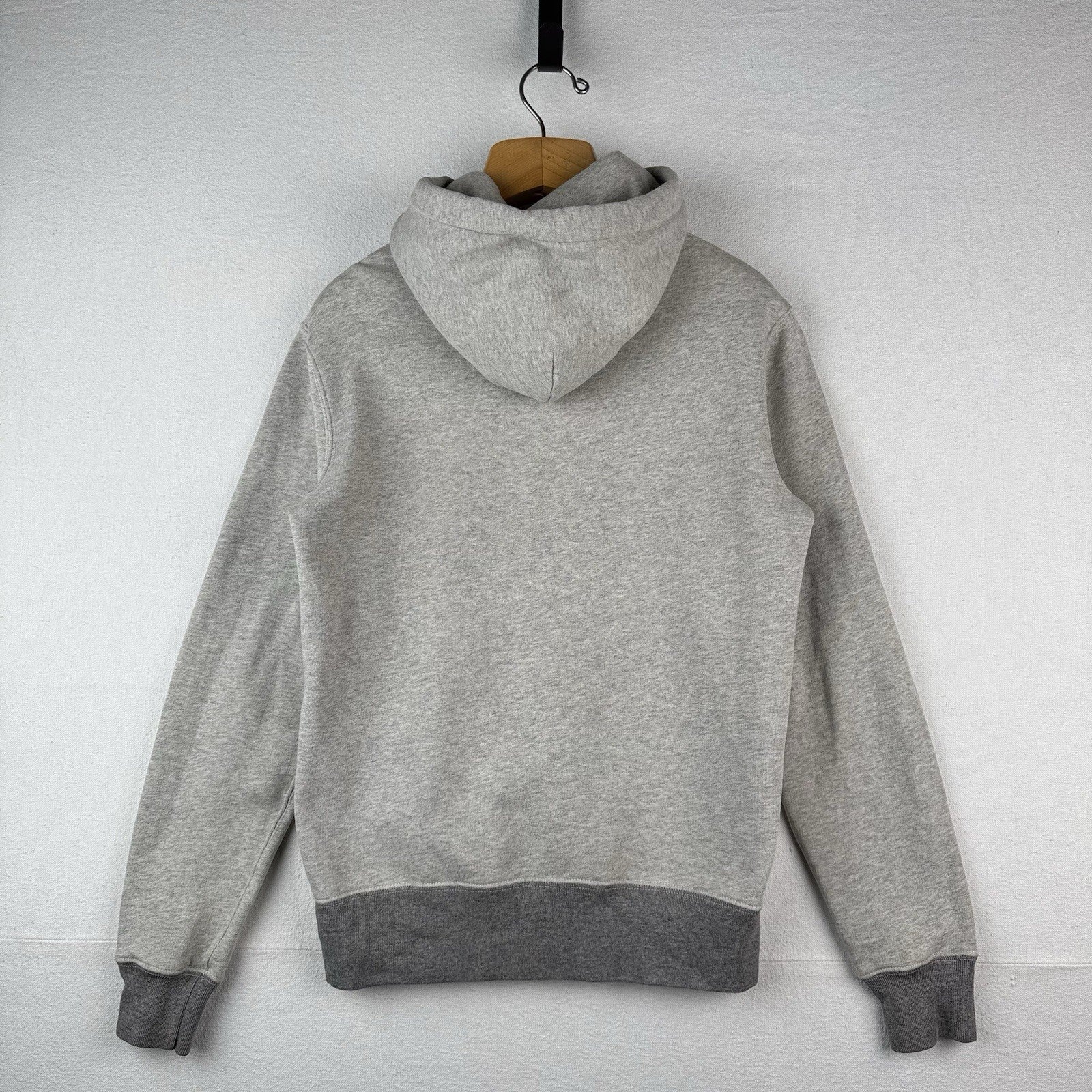 Polo Ralph Lauren USA 67 Hoodie Men’s Small Gray Split Pocket