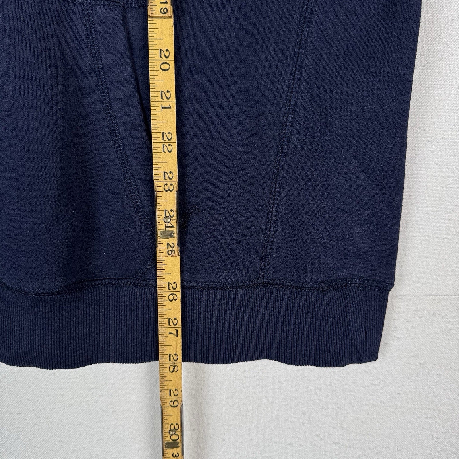 Tommy Hilfiger Men's Flag Logo Spell Out Hoodie Sweatshirt Blue XXL 2XL