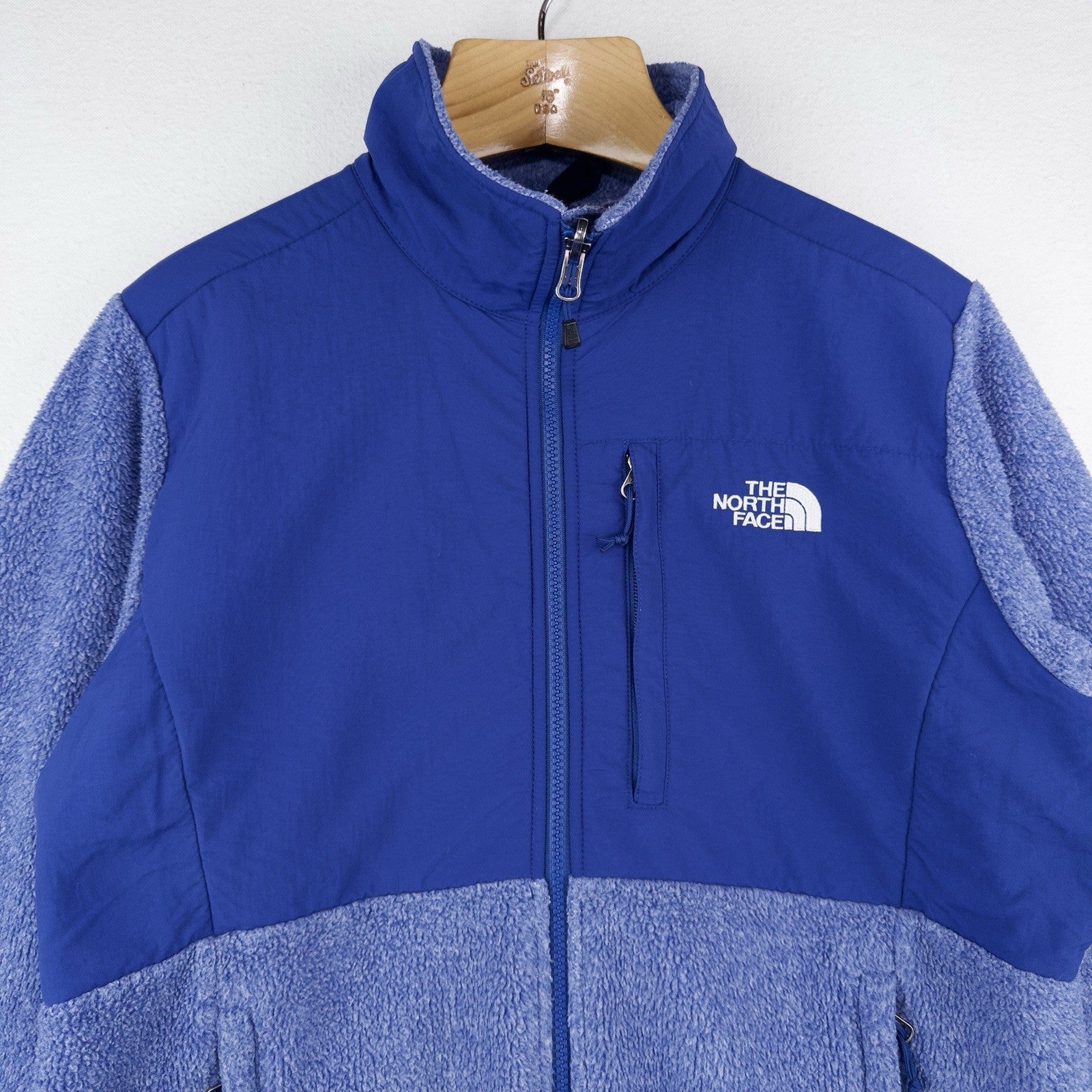 The North Face Women’s Large Denali Full Zip Blue Fleece Jacket