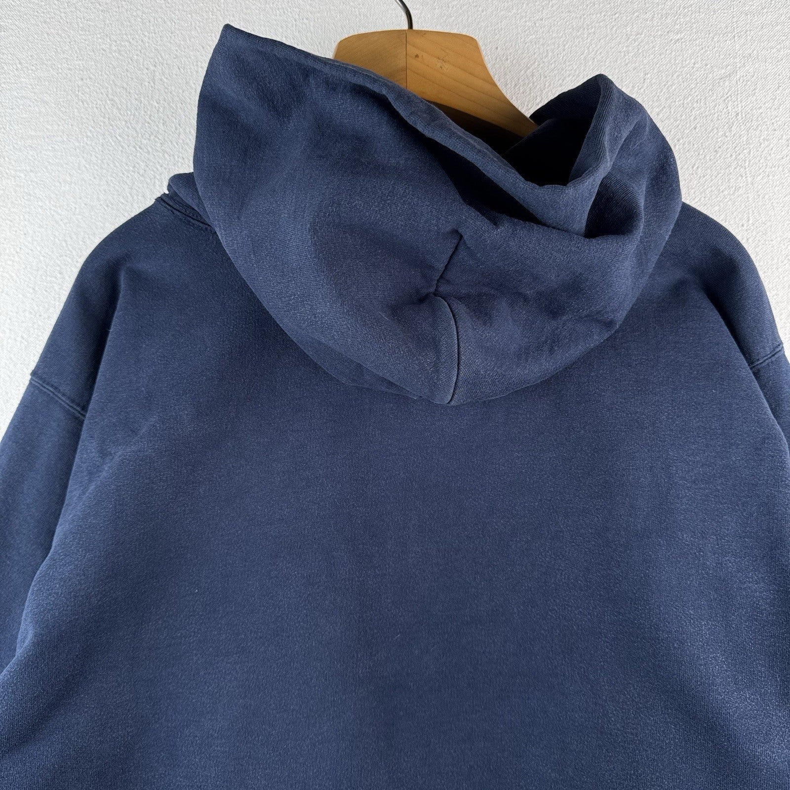 90s Vtg Coast Guard Reverse Weave Hoodie Sweatshirt Cotton Exchange Made USA - M