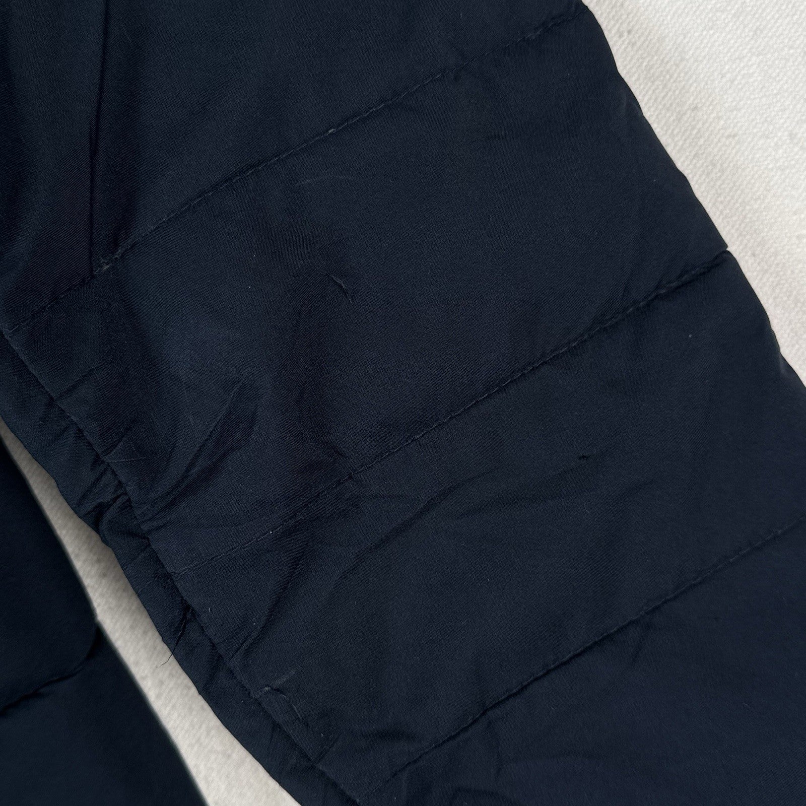 Abercrombie & Fitch Packable Puffer Jacket Women’s Medium Blue Removable Hood