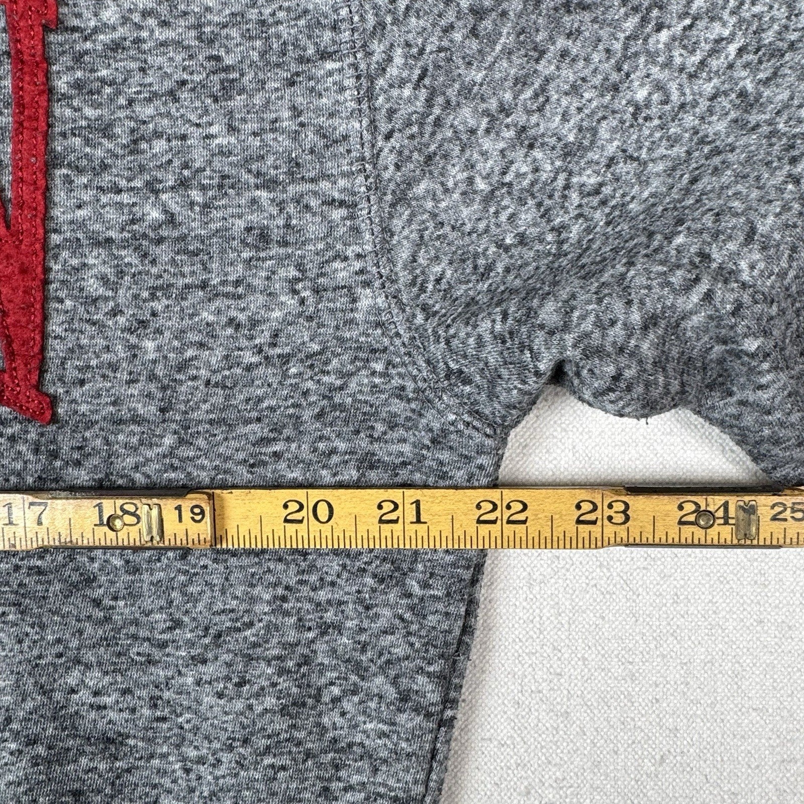 Champion Physical Education Sweatshirt Adult Small Gray Chain Stitch Hoodie