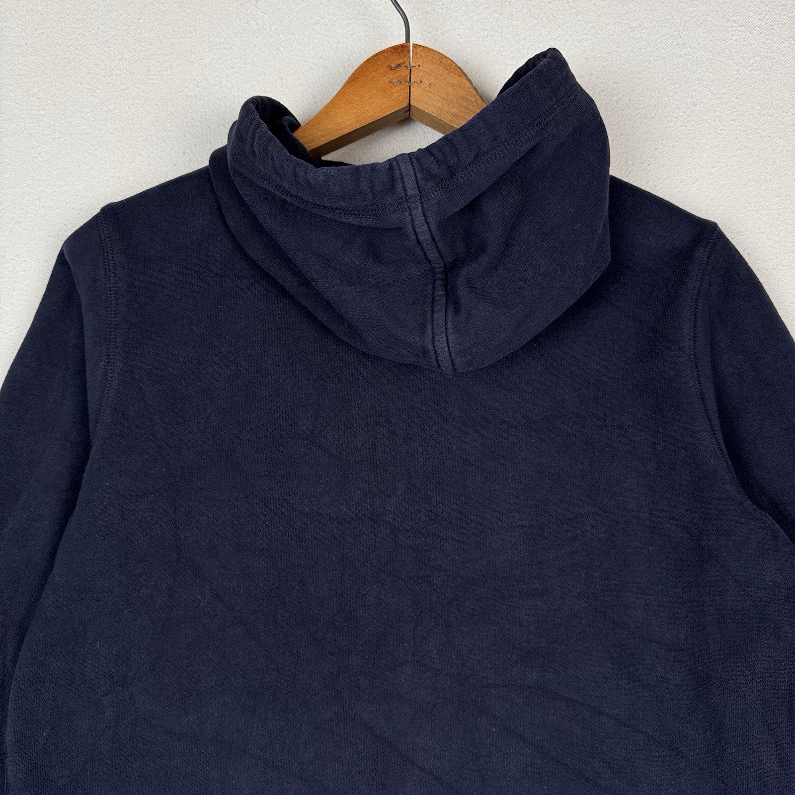 Polo Jeans Ralph Lauren Embroidered RL67 Zip Hoodie Women's Large Youth XL Blue