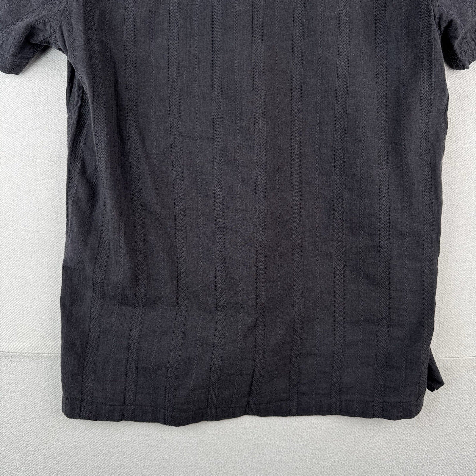 Abercrombie & Fitch Shirt Mens M Brown Lightweight Camp Collar Resort Shirt