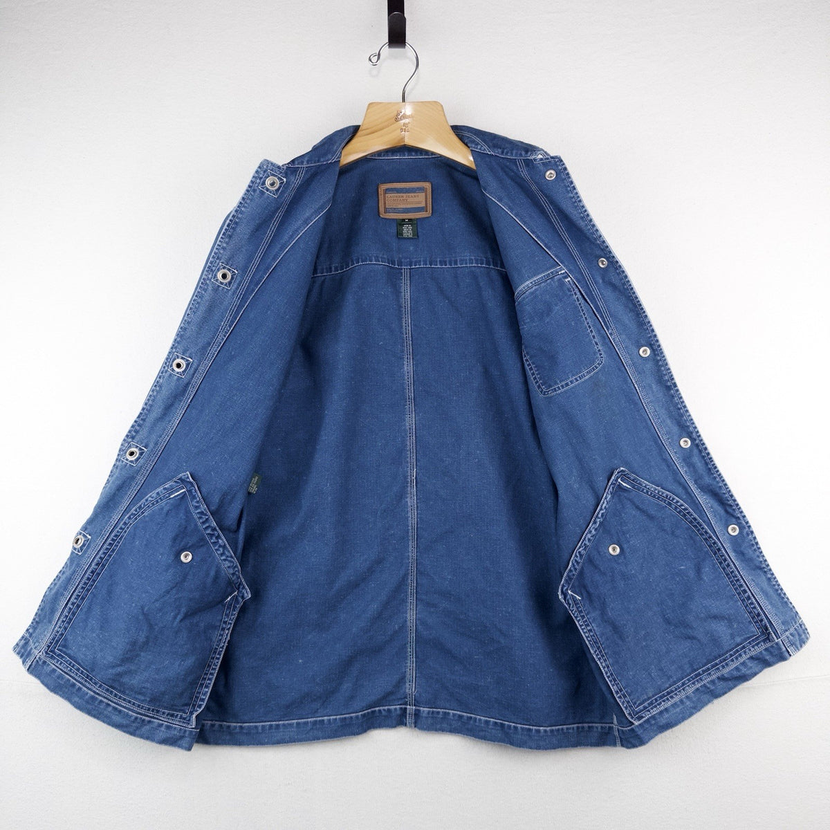 90’s Vtg Ralph Lauren Jeans Co Denim Chore Jacket Barn Country Workwear M *Read