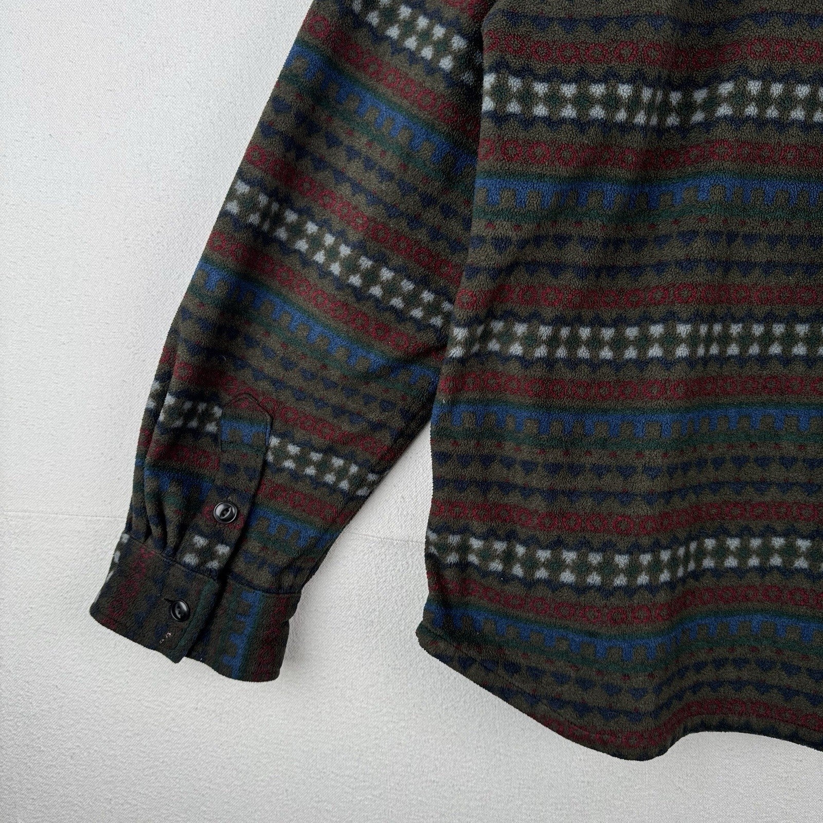 Vintage Ralph Lauren Chaps Men’s XL Southwestern Fleece 1/2 Zip Pullover Jacket