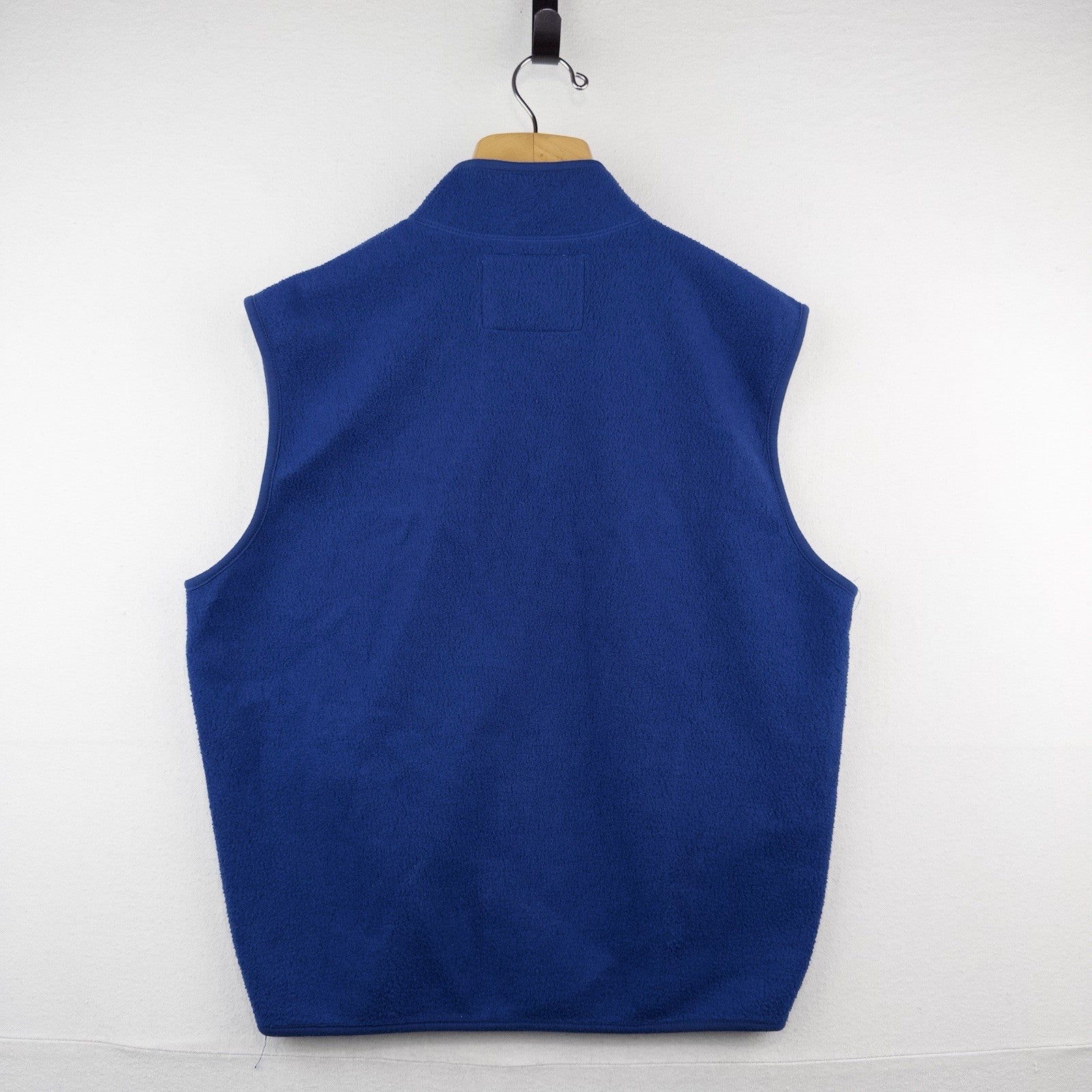 90’s Vtg GAP Alpine Racing Series 317 Cobalt Blue Fleece Vest Men’s Medium