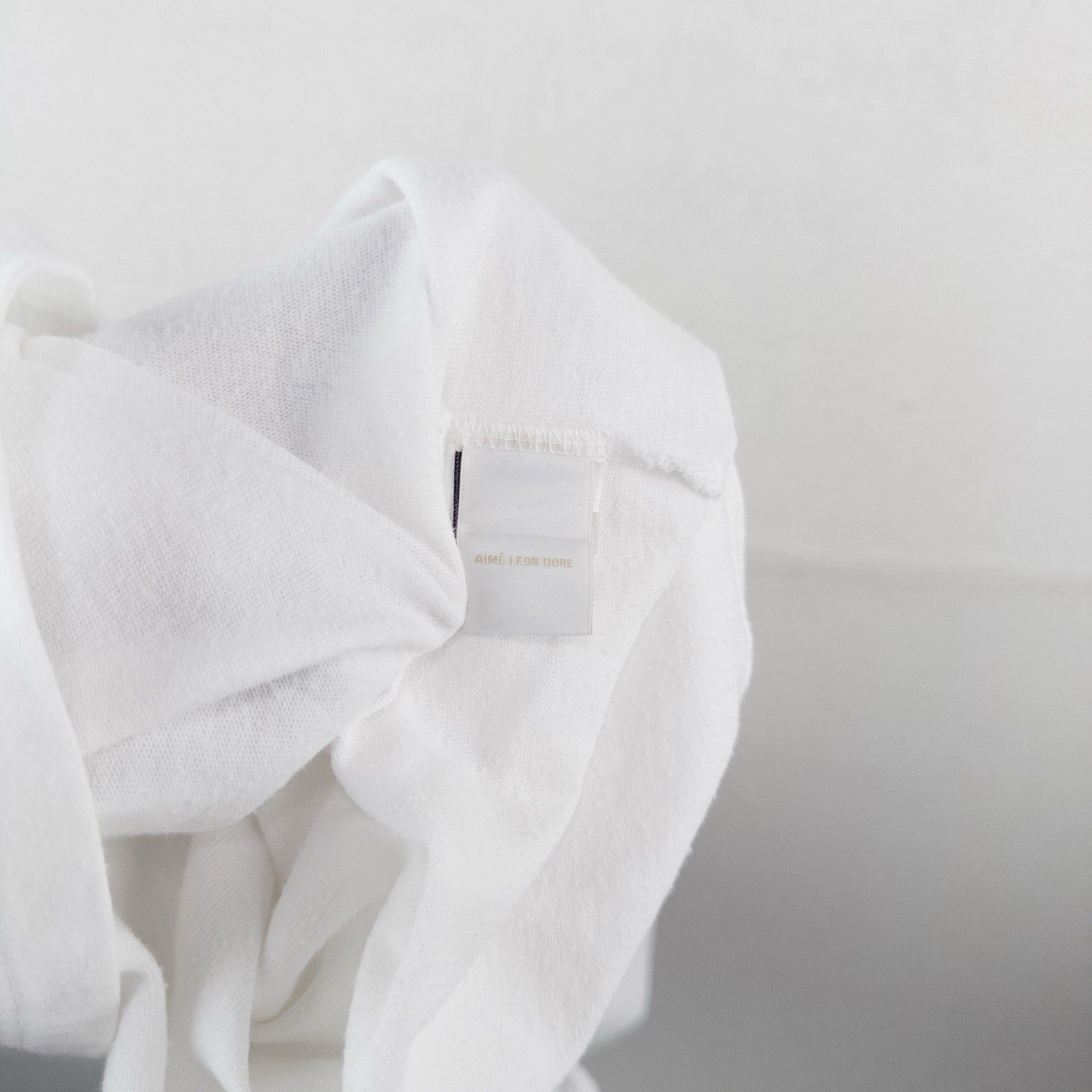 Aimé Leon Dore White Molina Pappou Goat Tee Spring Summer ALD T-shirt