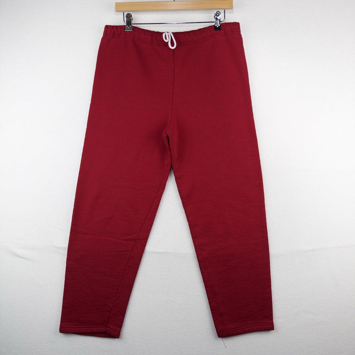 90’s Vtg Russell Athletic Maroon Red Sweatpants Men’s Small No Pockets Made USA