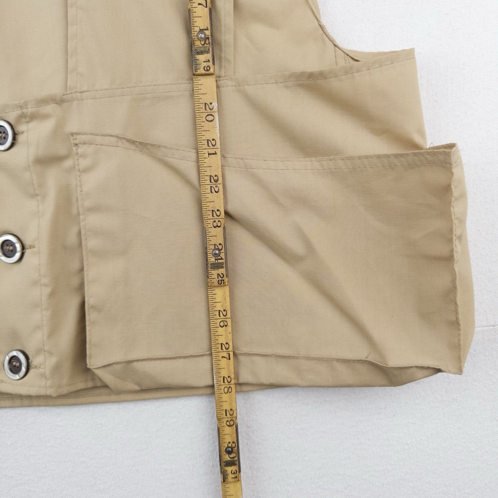 50’s Vtg Bob Allen Sportswear Shooting Vest Men’s Large Back Patch