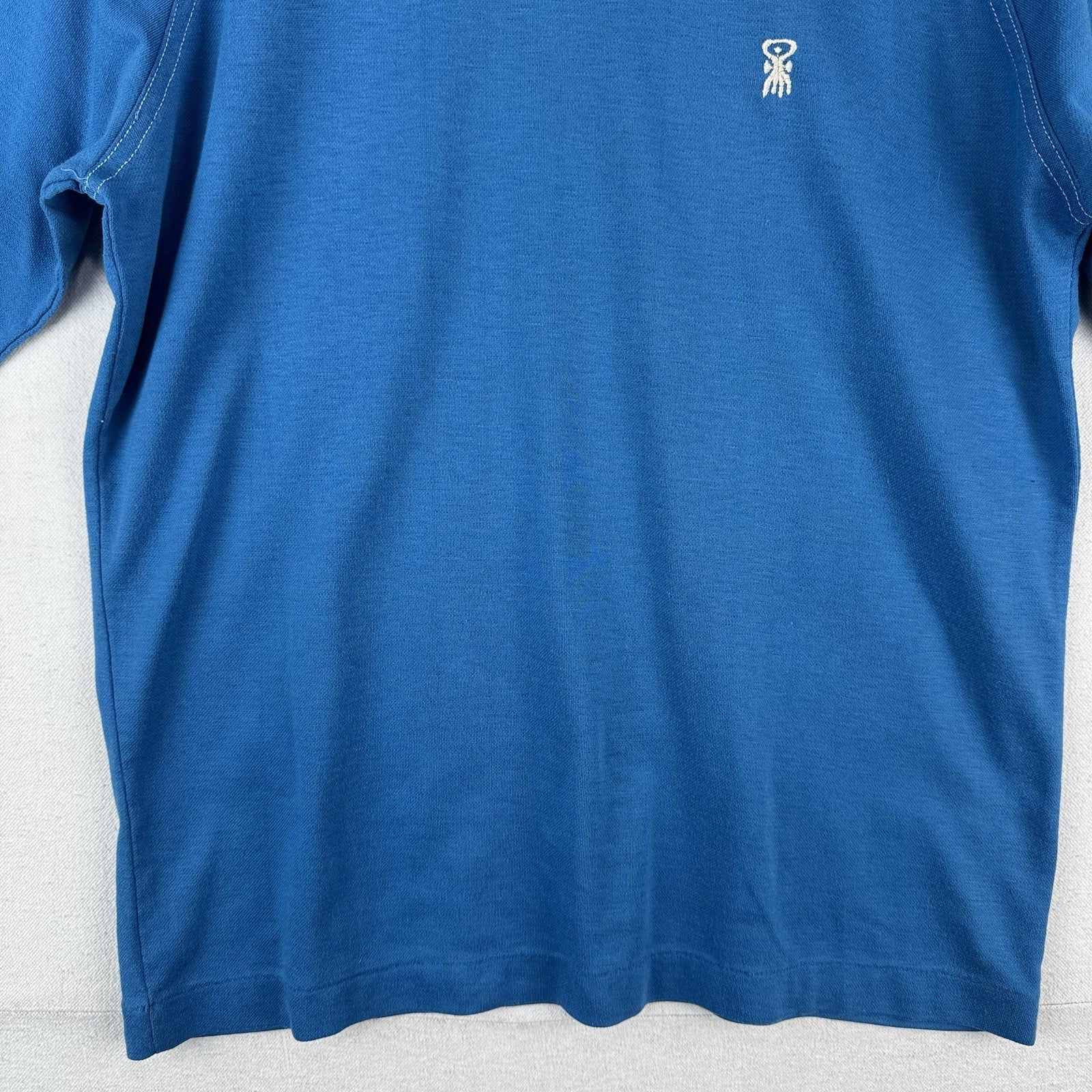 60’s Vtg Jantzen Swim Surf Raglan T-Shirt Men’s L Blue Short Sleeve Made In USA