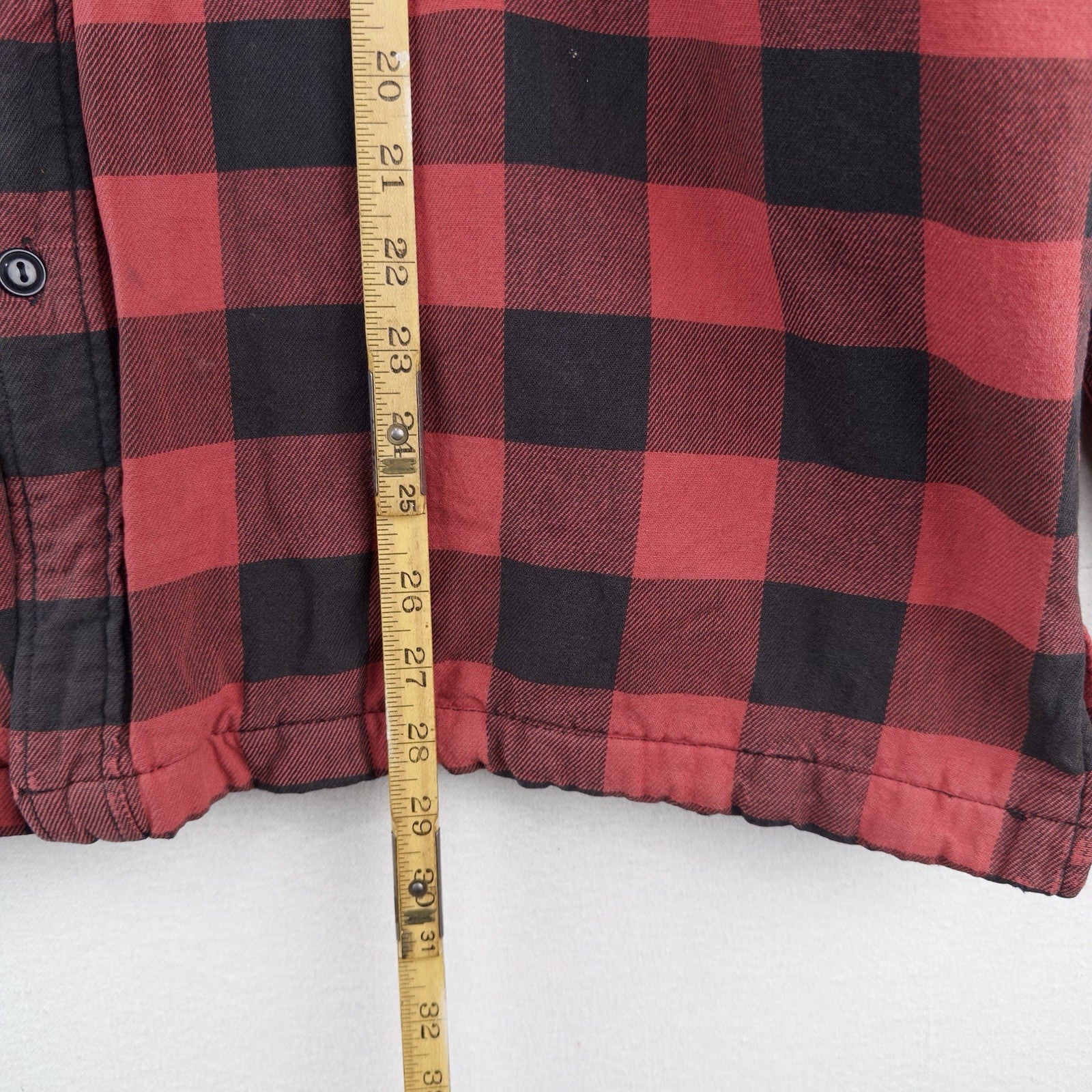 90’s Polo Ralph Lauren XL Farrell Insulated Lined Buffalo Flannel Shirt Jacket