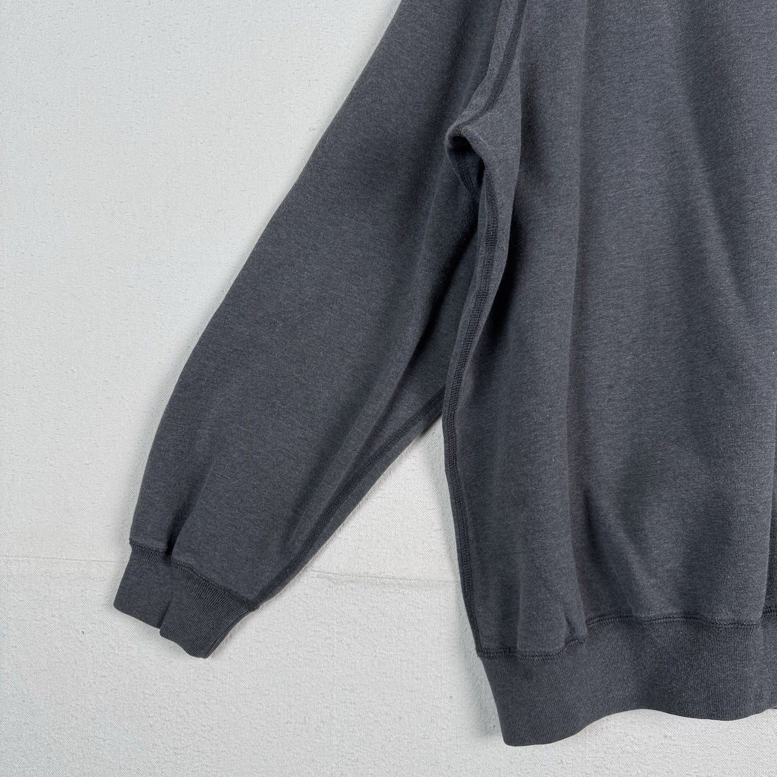 Vintage 90s Ralph Lauren Mens Medium Faded Crewneck Sweatshirt Heather Gray