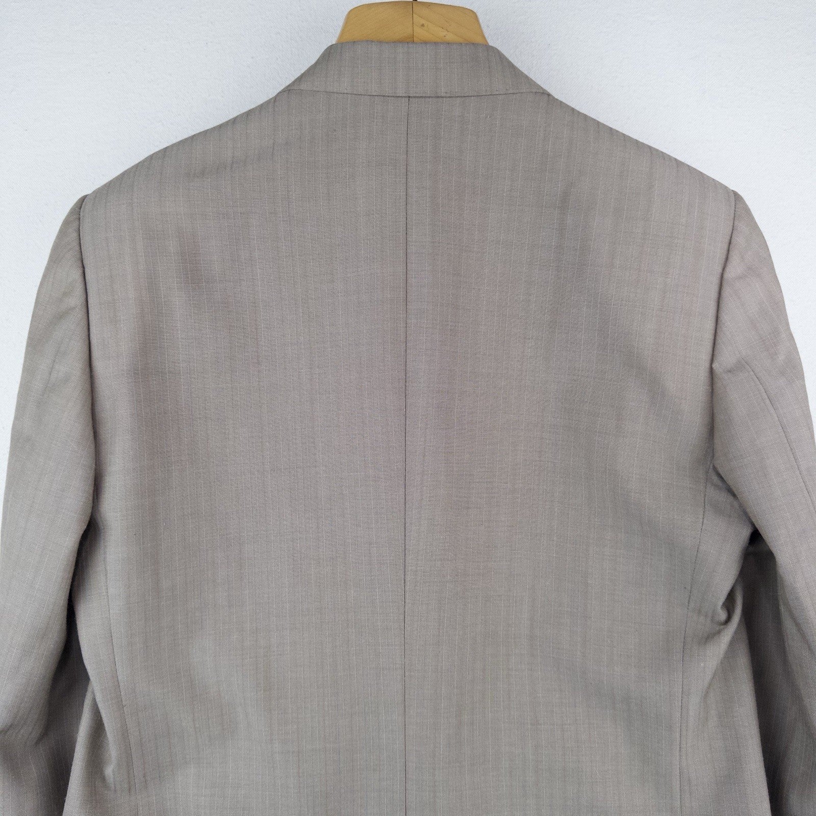 80’s Vtg Christian Dior Gray Tan Sport Coat Blazer 2 Button 38/40R Made USA