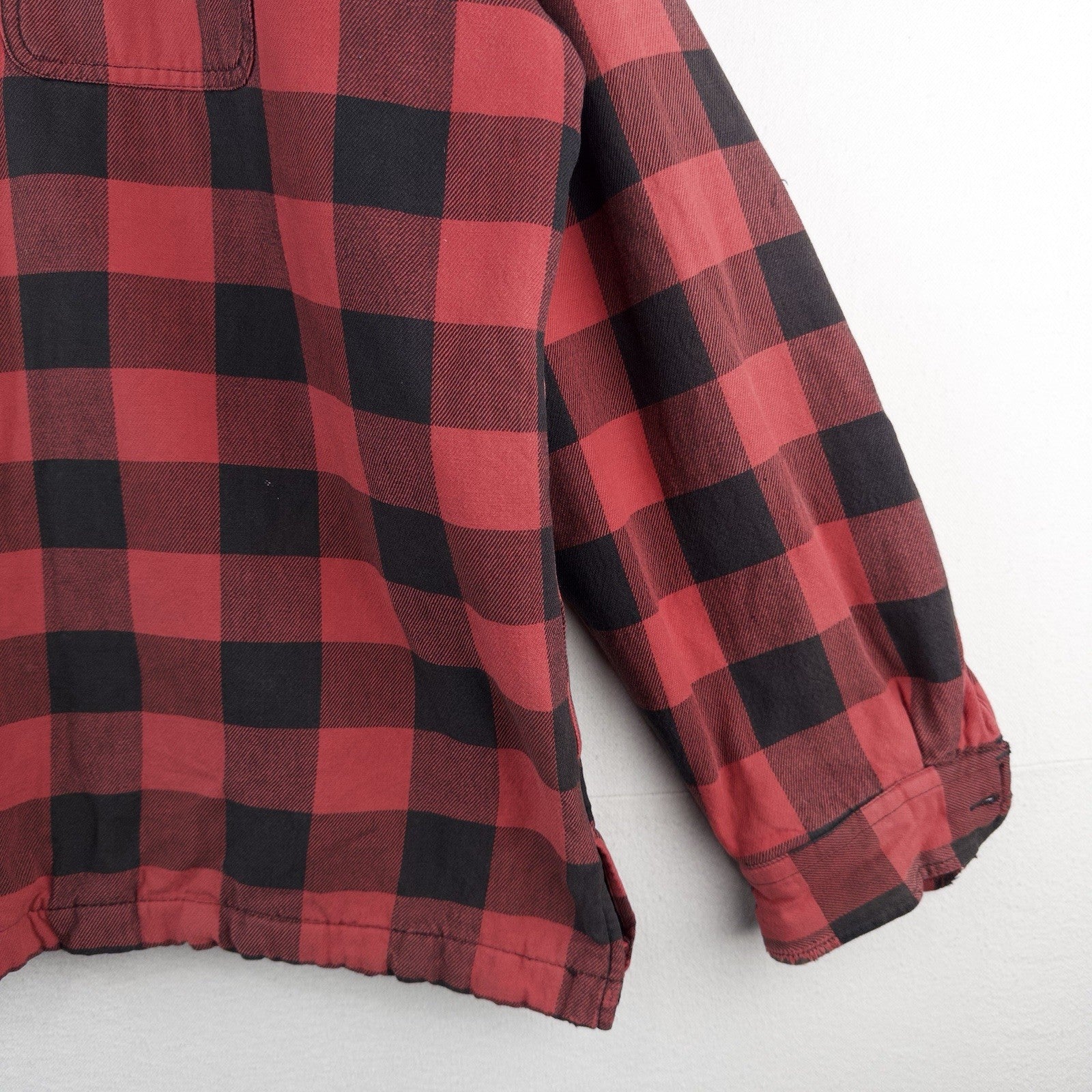 90’s Polo Ralph Lauren XL Farrell Insulated Lined Buffalo Flannel Shirt Jacket